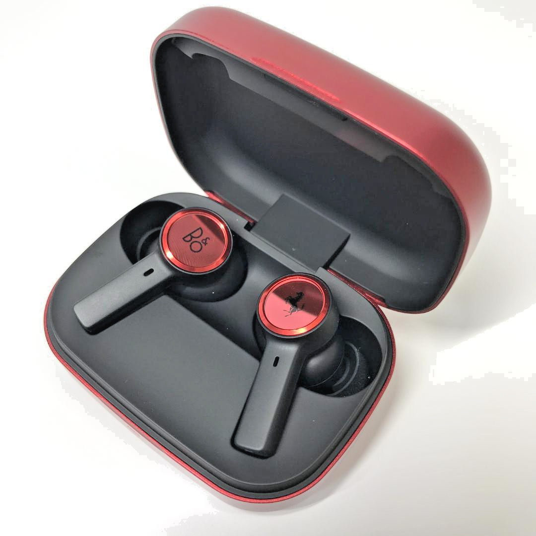 Bang & Olufsen Beoplay EX Ferrari Edition Red Wireless Earphones Mint Condition