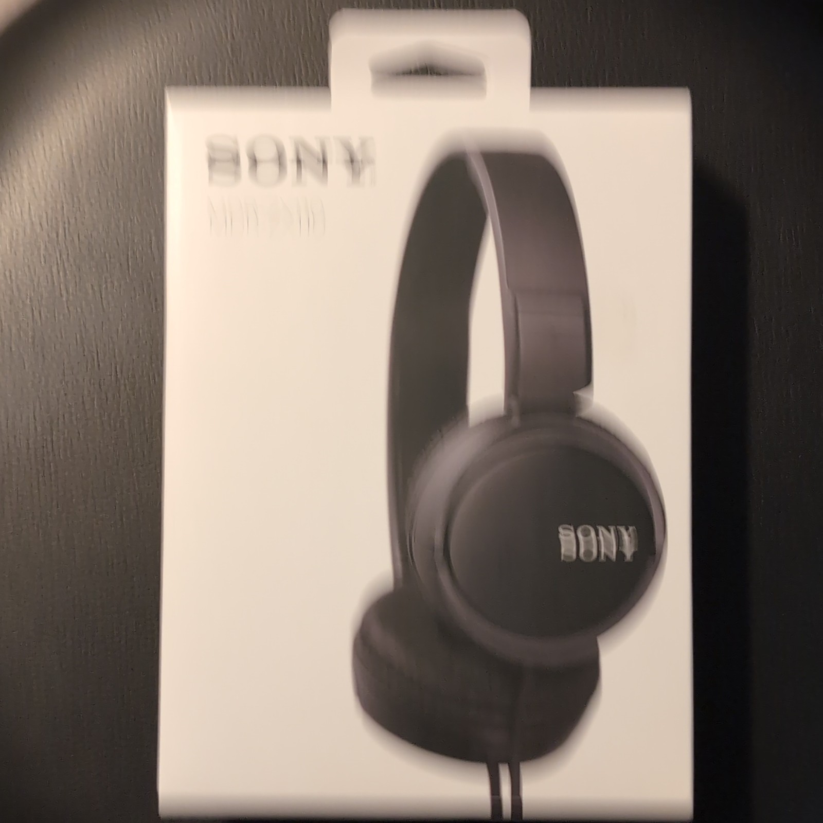 Sony MDR-ZX110 Black Wired Headphones 30mm Folding Adjustable 1.2m 3.5mm