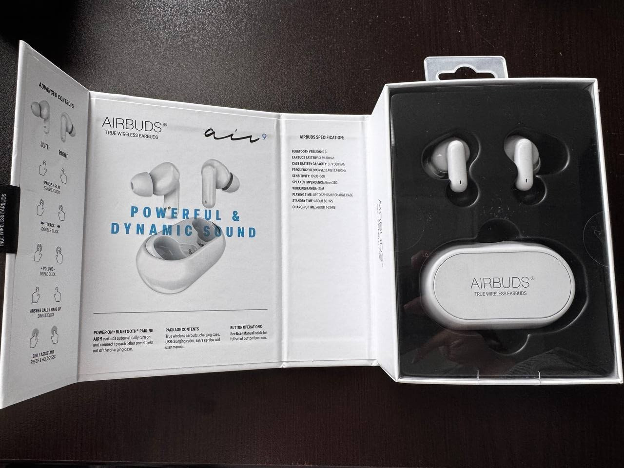 AIRBUDS AIR 9 True Wireless Earbuds