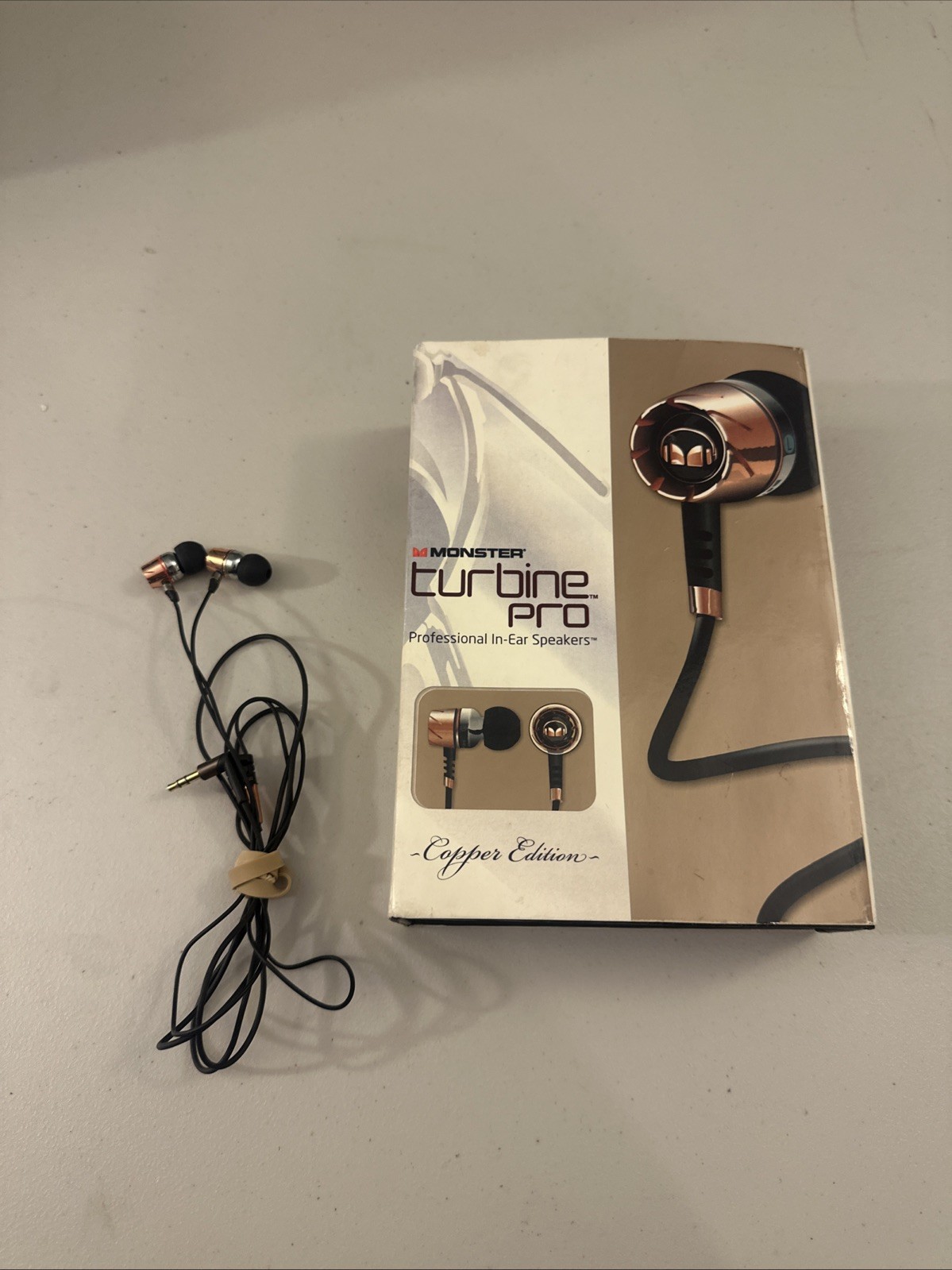 Monster Turbine Pro Copper 3.5mm Wired Earbud/ Earphones
