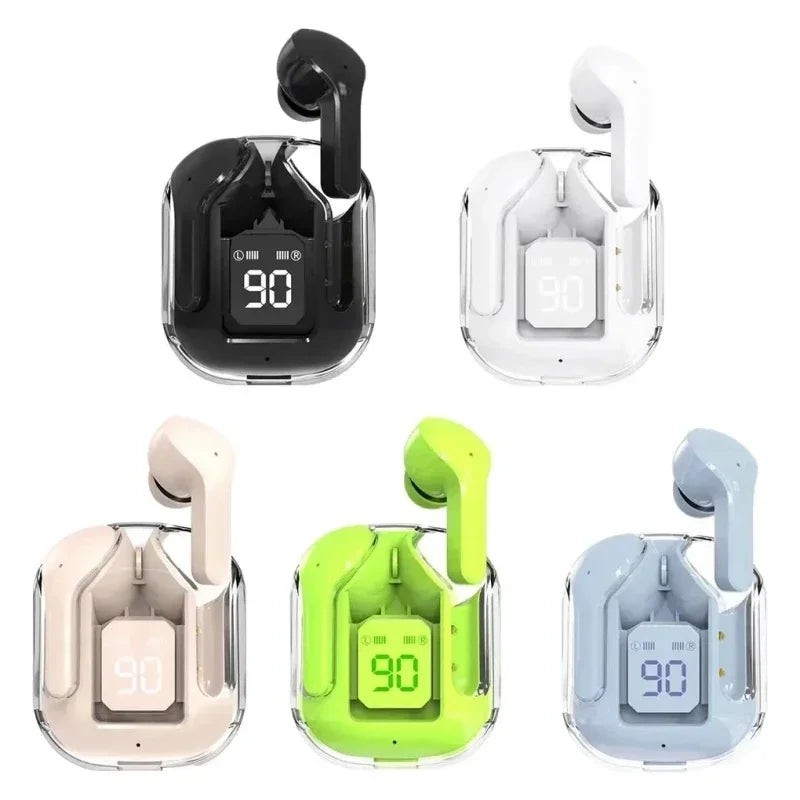 Lenovo XG-12 Bluetooth 5.3 Ear-Hook Wireless Earbuds ENC Mic w/ Case Black