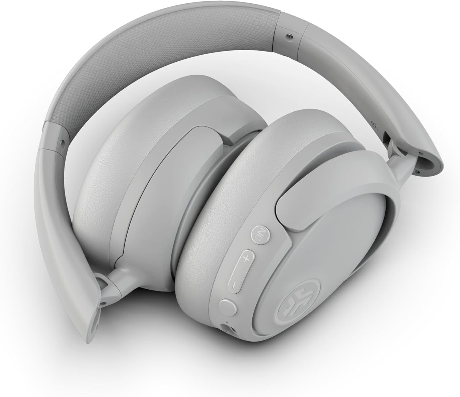 Jbuds Lux ANC Wireless Over-Ear Bluetooth Headphones, Cloud White, Hybrid Active