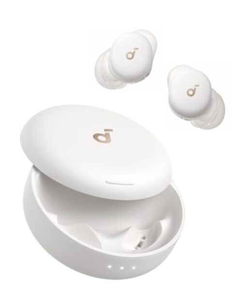 Soundcore Sleep A30 Special by Anker, Sleep Earbuds, ANC, Passive Lunar White