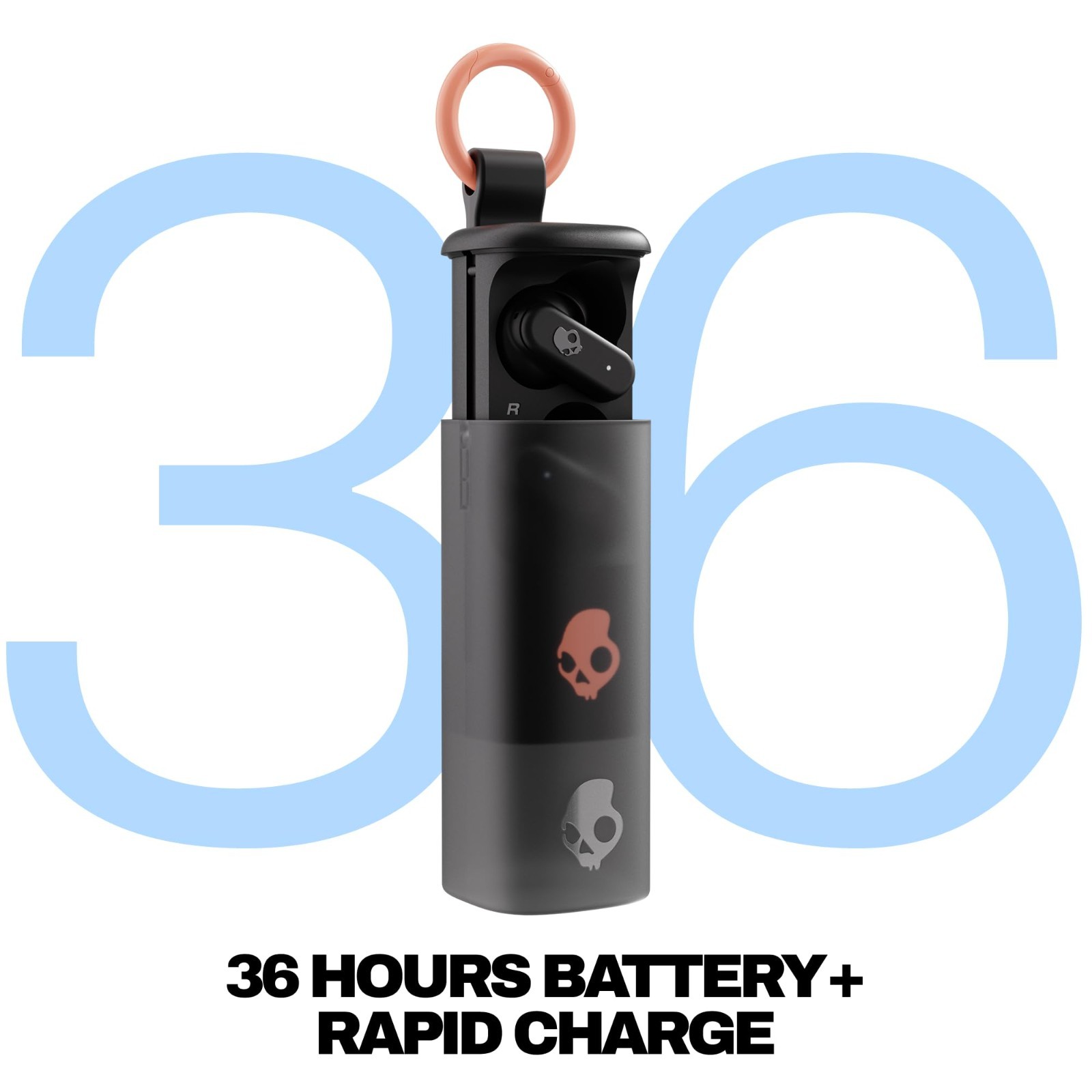 Wireless Earbuds Bluetooth Headphones, Noise Isolating, 36H Battery, Microphone,