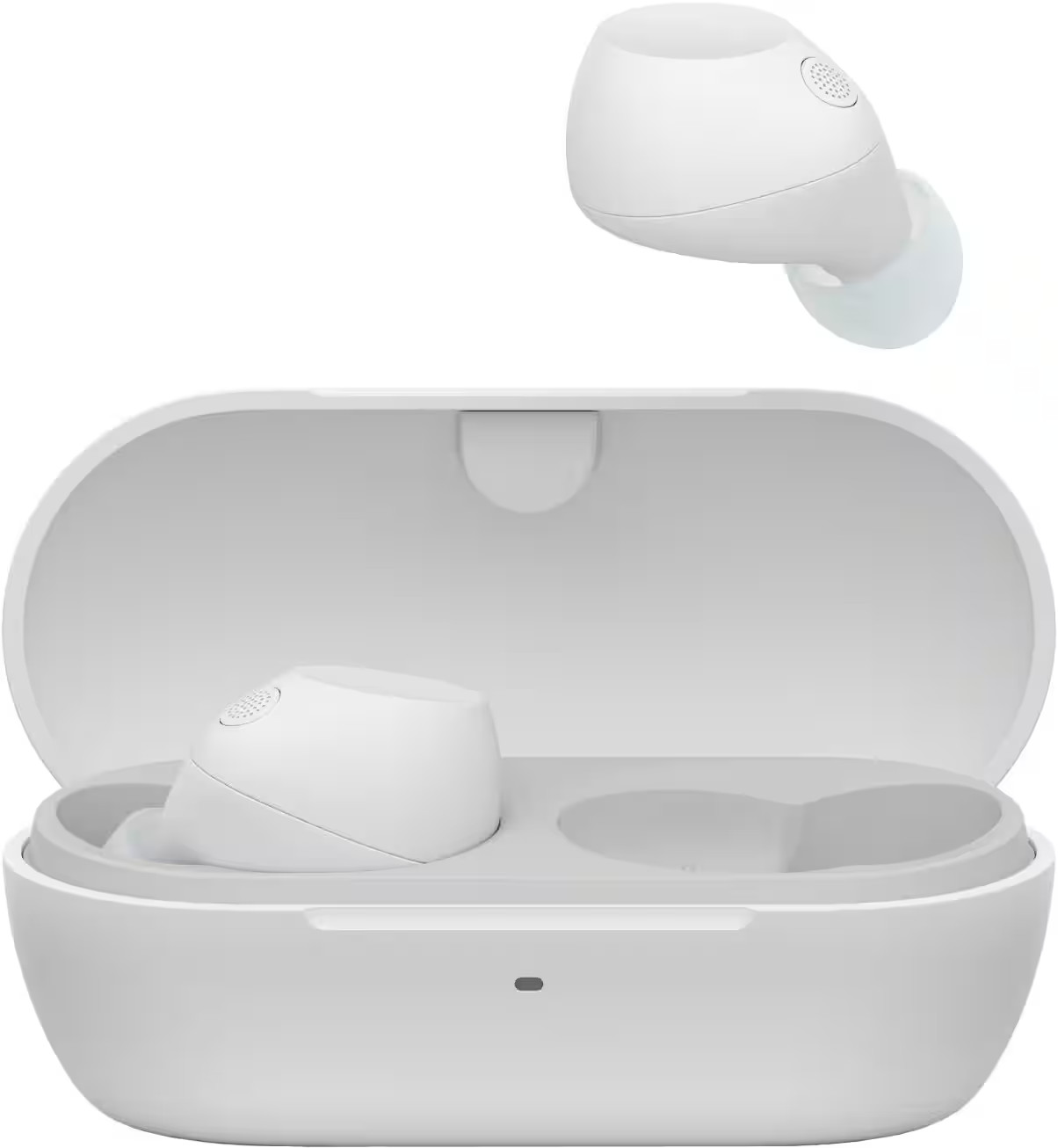 Sony – WF-C710N Truly Wireless Noise-Canceling Earbuds – White