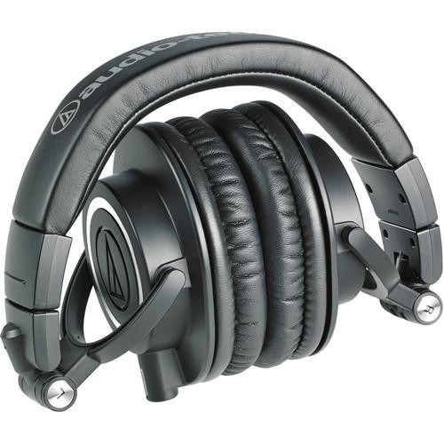 Audio-Technica ATH-M50x Closed-Back Monitor Headphones (Black) (Open Box)