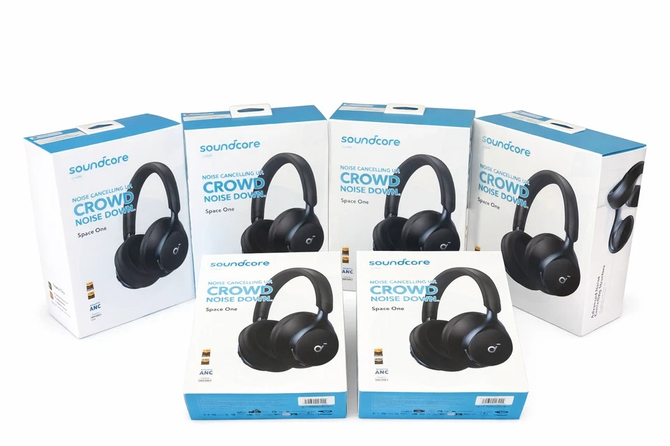 Anker Soundcore Space One Bluetooth Wireless Headphones Hybrid ANC 40H