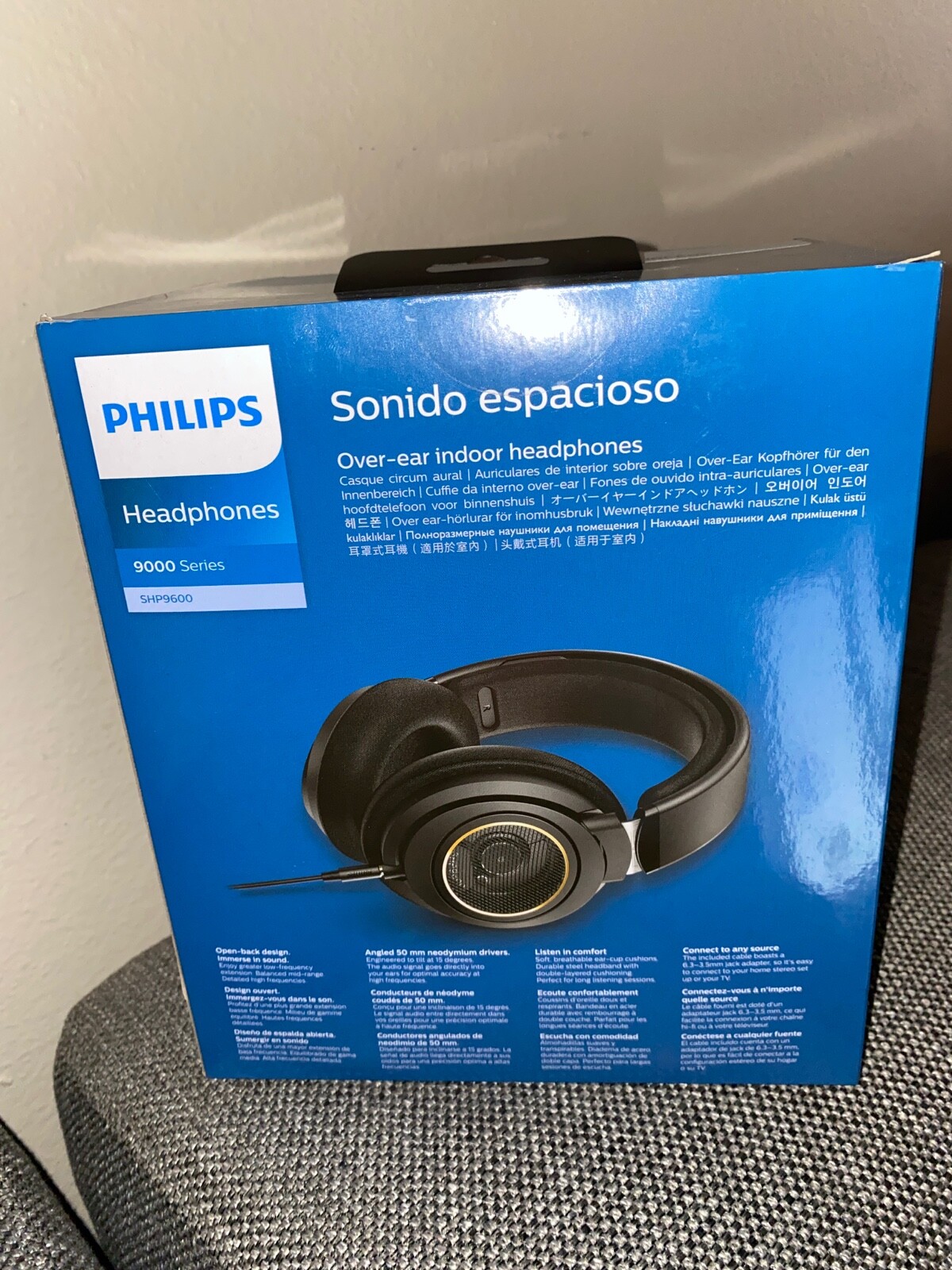 NEW* Philips SHP9000 Wired Headphones Comfort Fit Open Back 50 mm Drivers
