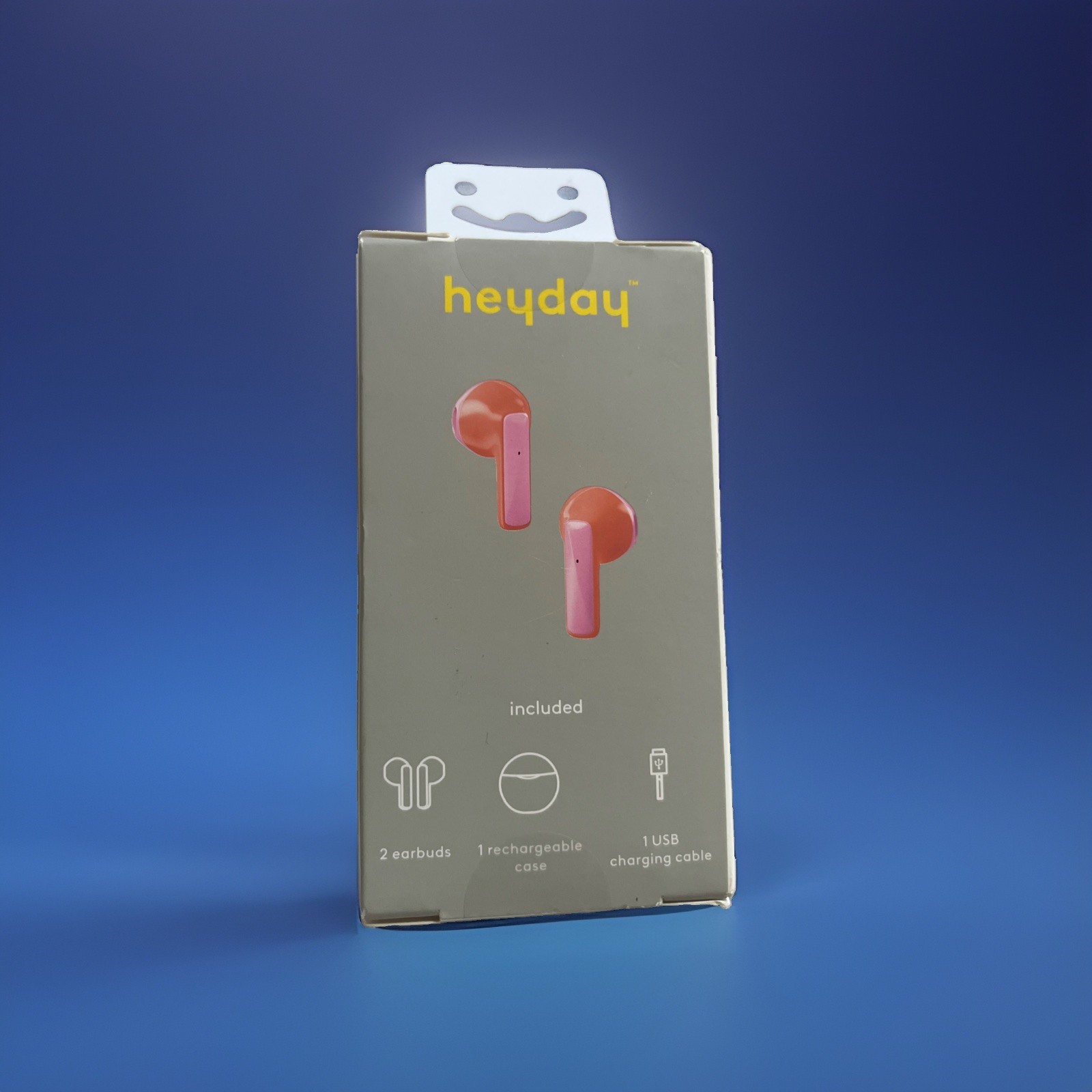True Wireless Bluetooth Earbuds – heyday Coral Orange