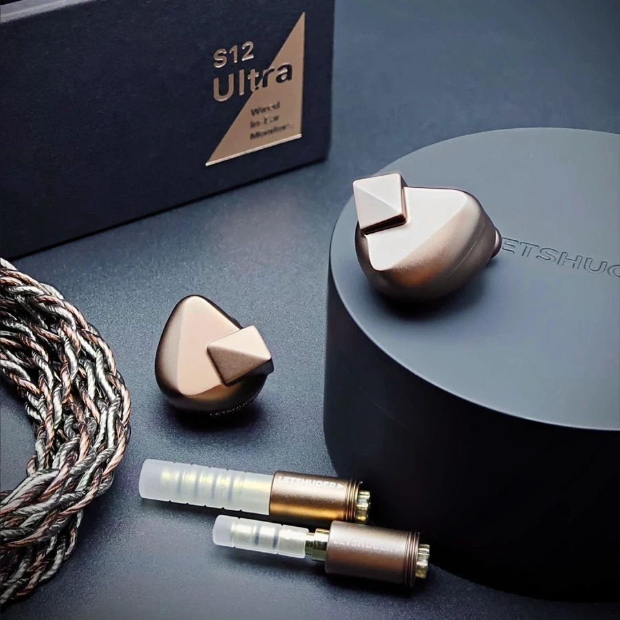 Letshuoer S12 Ultra In-Ear Earphone 14.8mm Large Planar Magnetic Driver Monitor