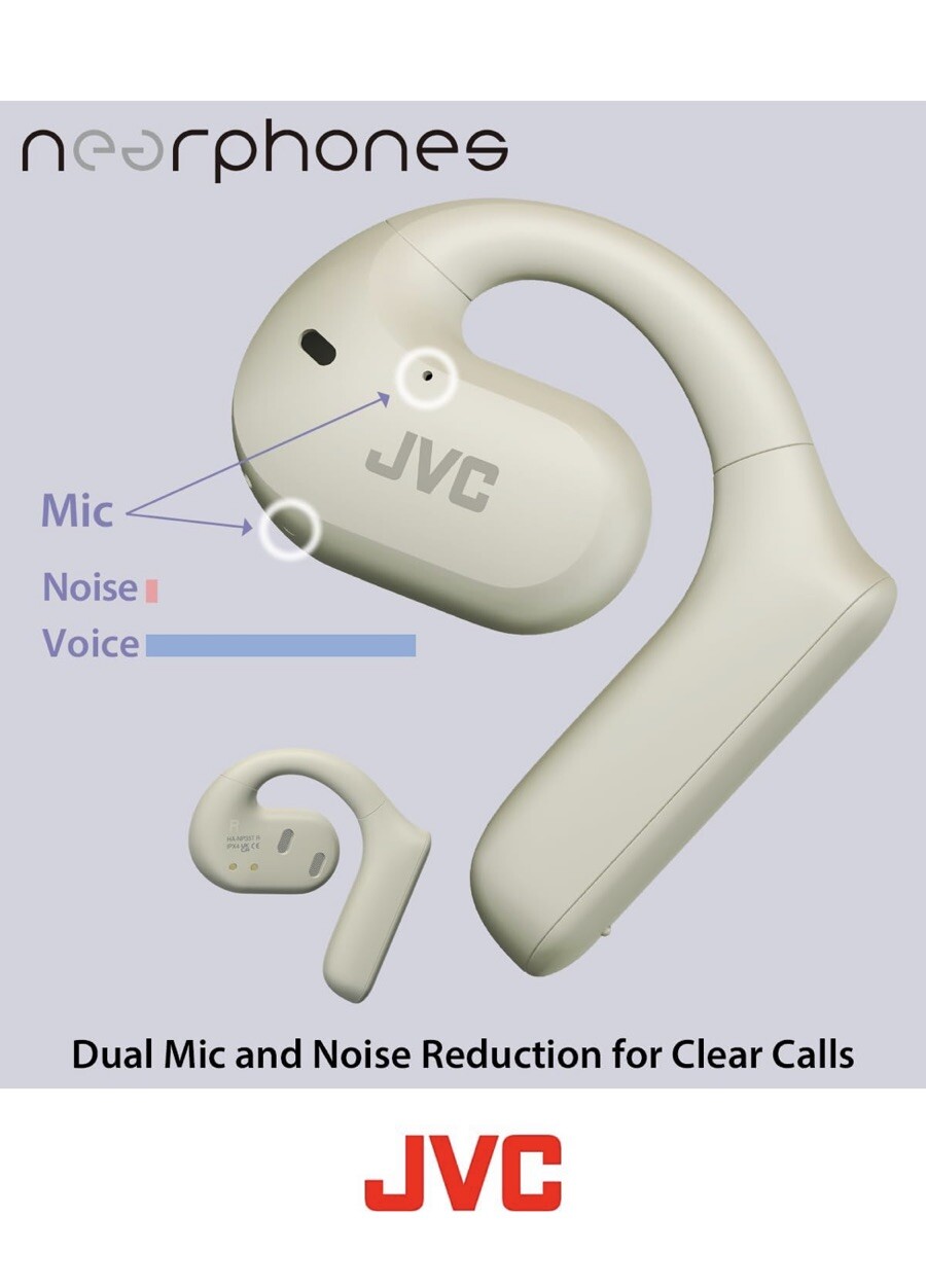 JVC Kenwood Victor HA-NP35T Wireless Earphones Bluetooth Nearphones NEW!!!