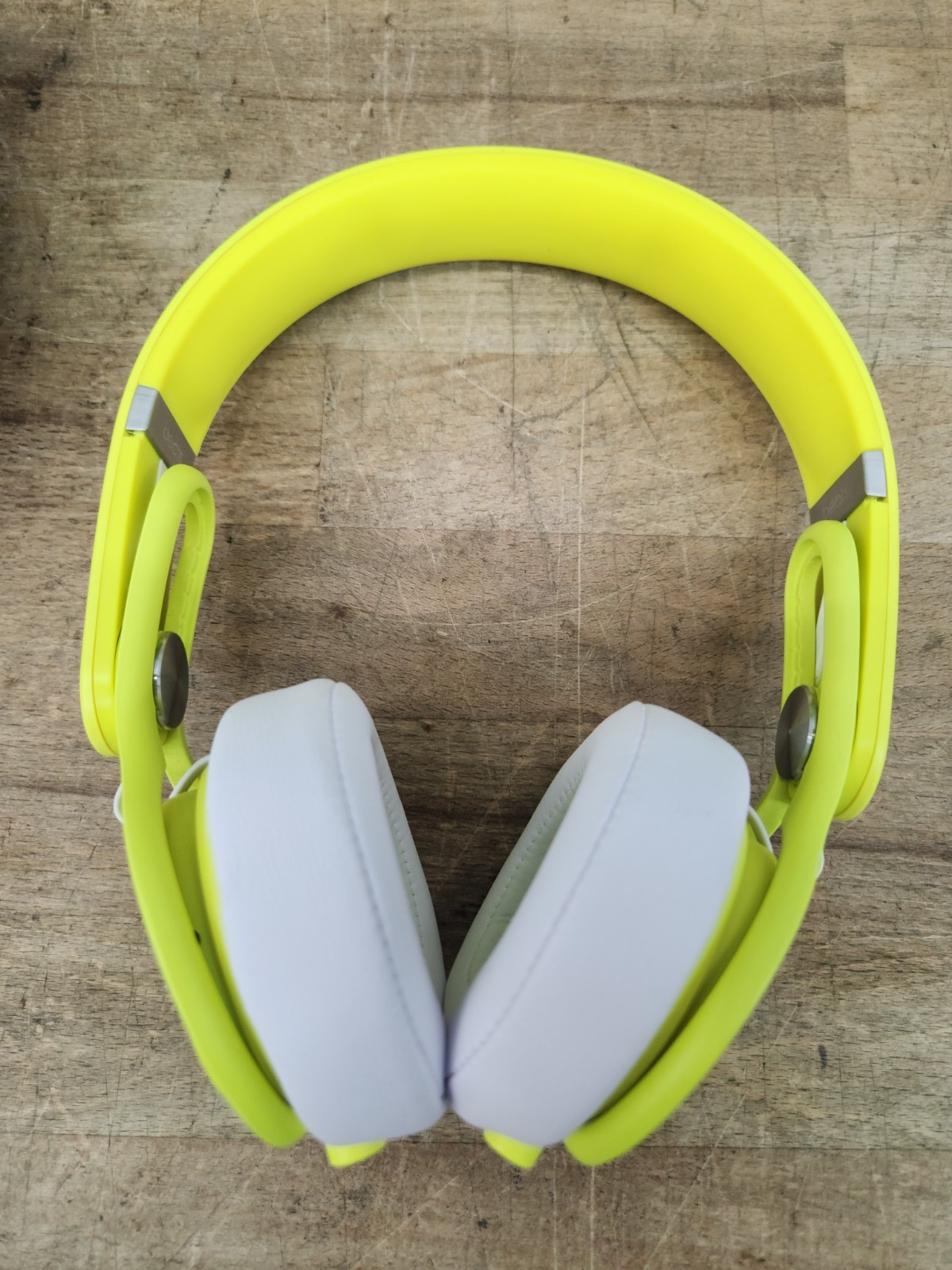 Beats Mixr Mixer Wired Headphones Neon Green Limited Edition David Guetta Rare