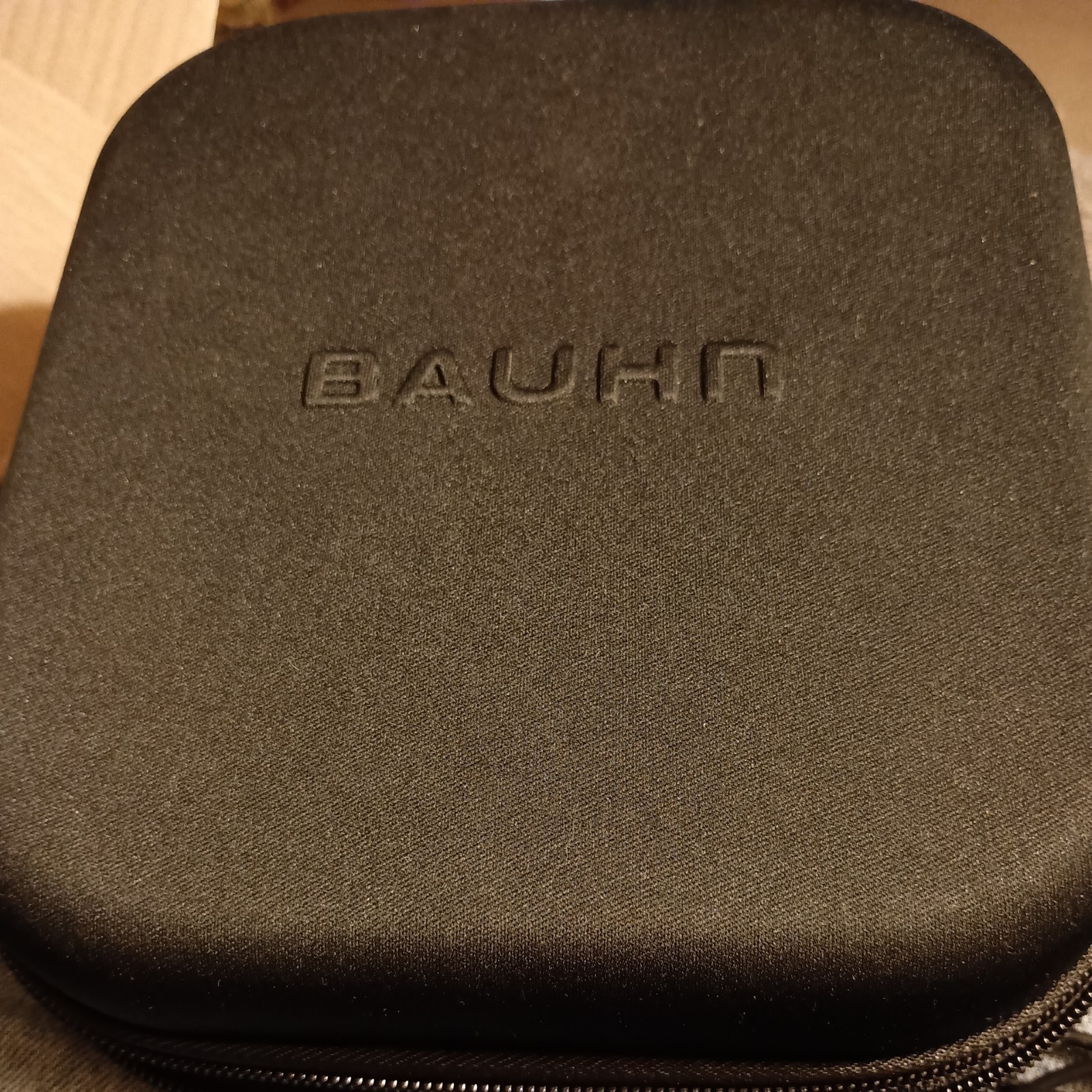 Old School Braun Over The Ear Headphones, Case and 2 Connectors