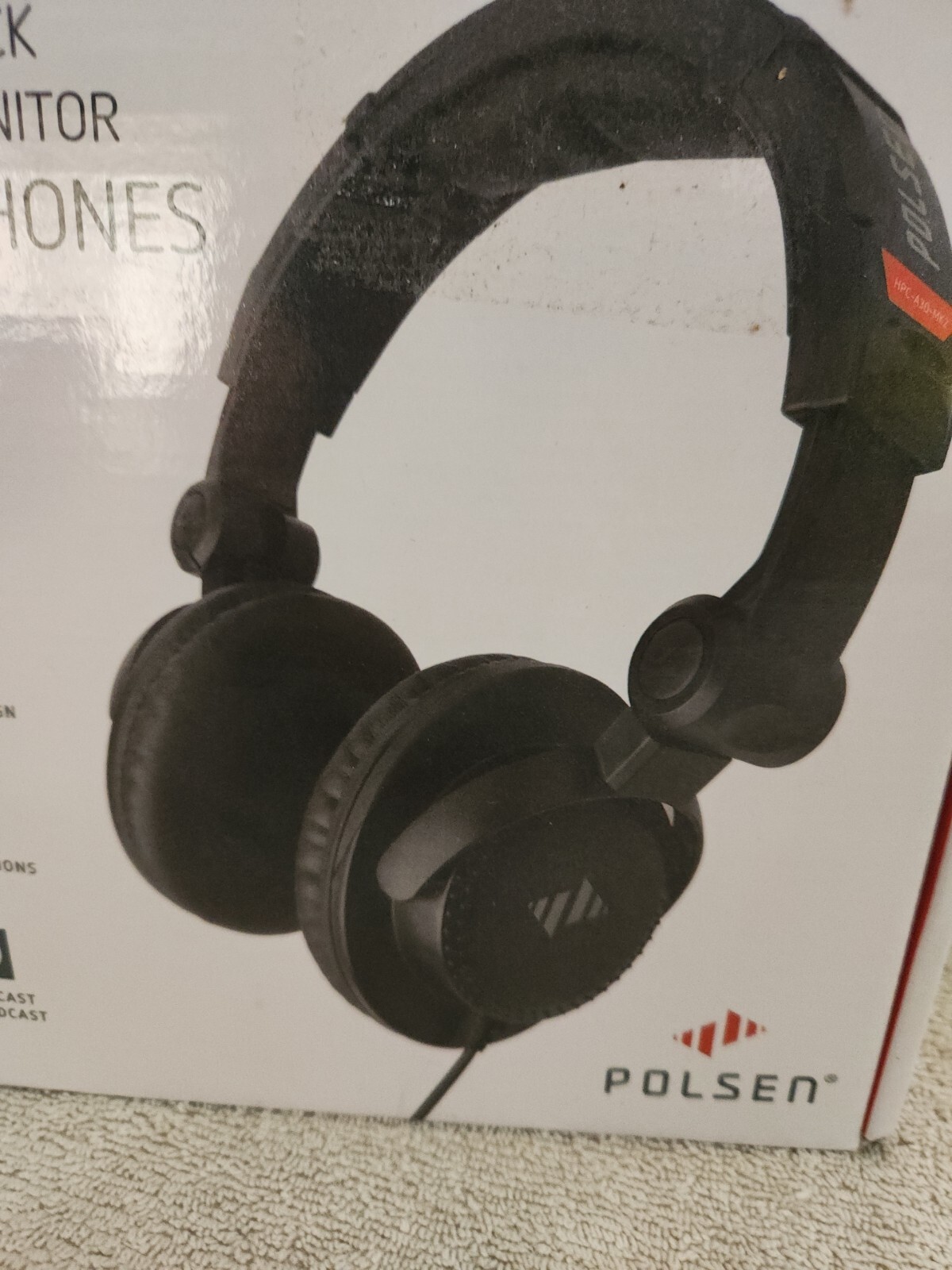 Polsen HPC-A30-MK2 Headphones (Tub44A)