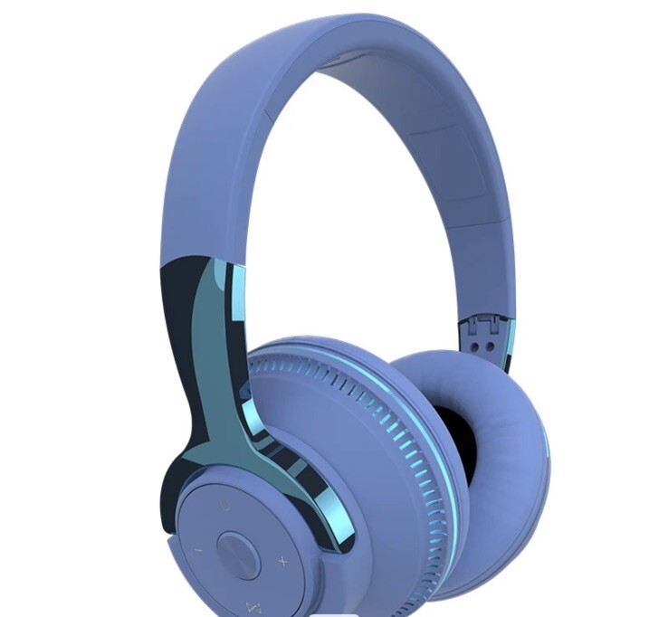 Noise Cancelling Wireless BT Headphones LED lights