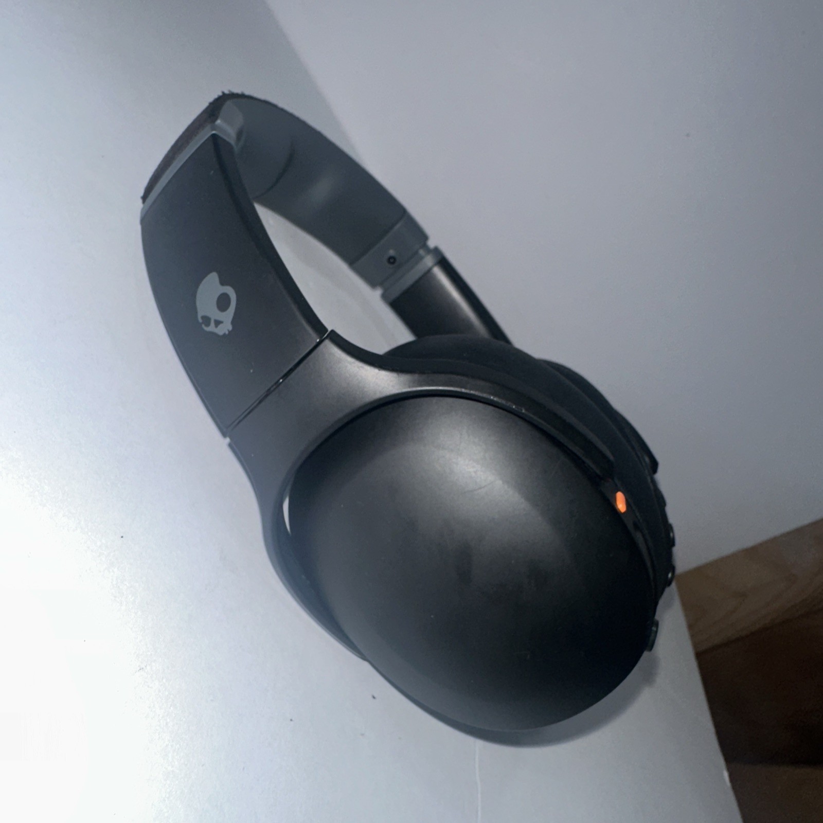 Skullcandy Crusher Evo Wireless Bluetooth Over-Ear Headphones, Black/Gray, USB-C