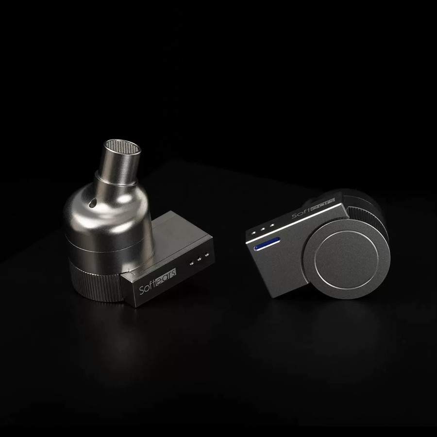 Softears Edge In Ear Wired Hifi Dynamic Driver Earphone Titanium Alloy Cavity