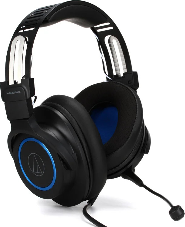 Audio-Technica ATH-G1 Premium Headset with Detachable Mic, 3.5mm TRRS Connector