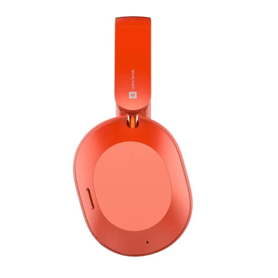 realme TechLife Studio H1 Over The Ear Headphone with 70Hours Playtime Red