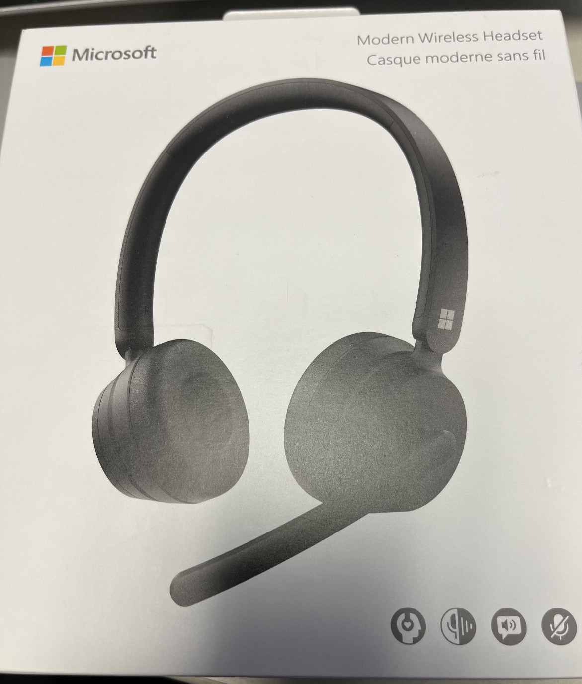 Microsoft Modern Wireless Headset 8JR-00001 Bluetooth Model 1998