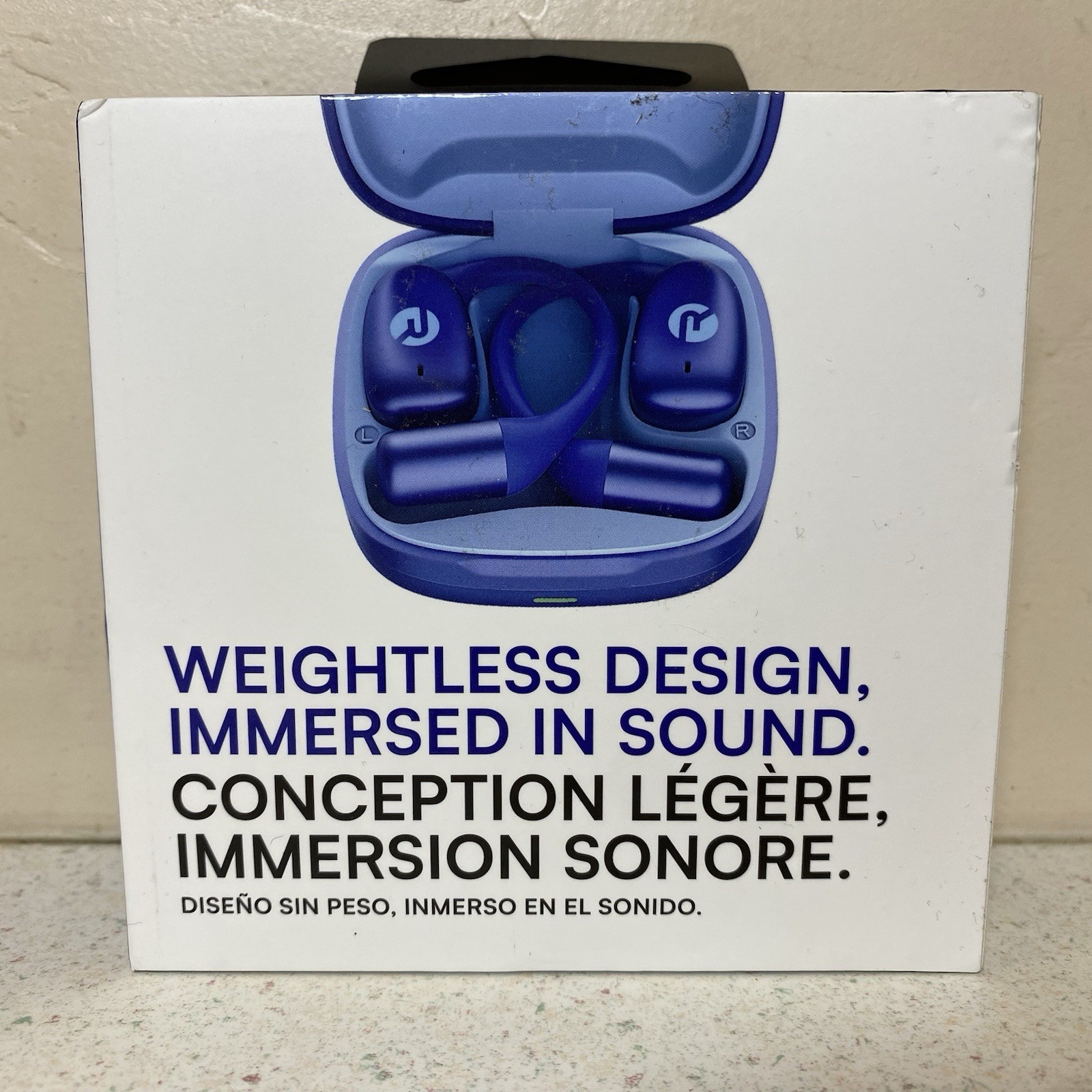 Raycon Essential Open Earbuds – True Wireless & Bluetooth Blue -Open Box