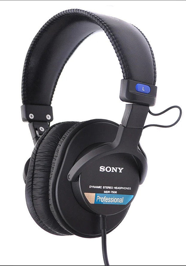 Sony MDR-7506 Headphones Professional Large Diaphragm Headphones From Japan