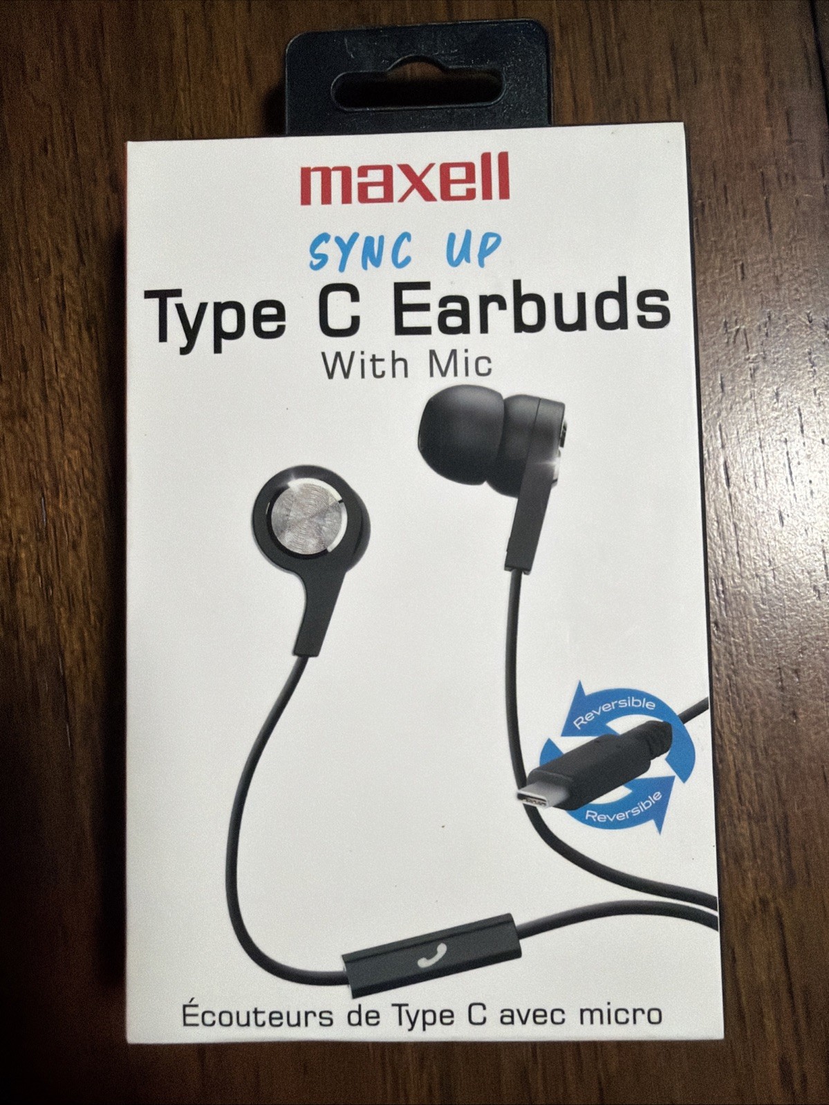 Maxell Type C Earbuds With Mic