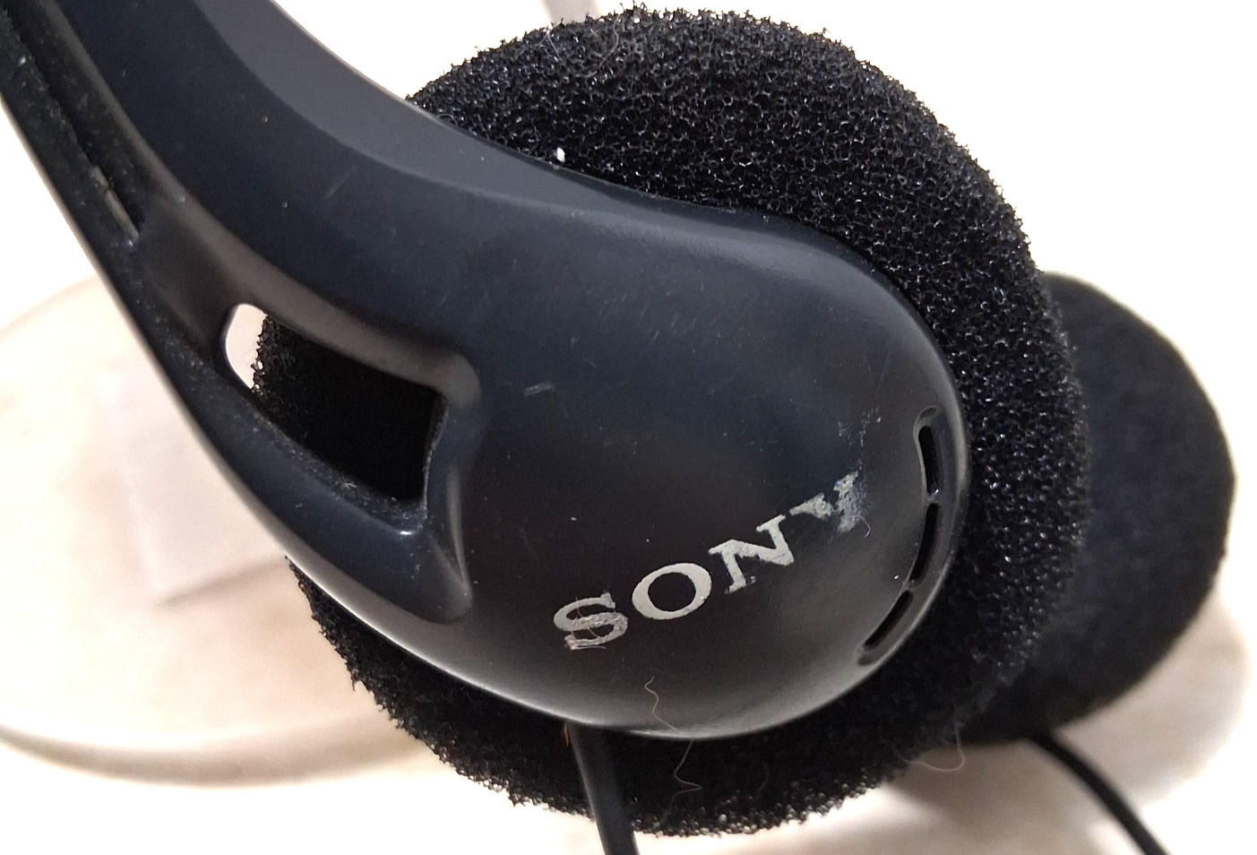 SONY – Wired Headphones – MDR-005E – for Walkman – Black – Tested, Good Ear Foam