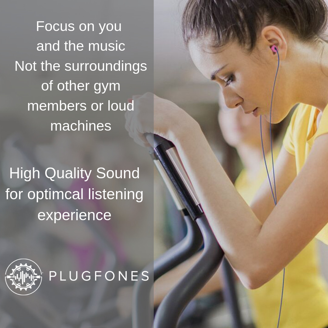 Plugfones OSHA certified earplugs for work headphones ear plugs with music