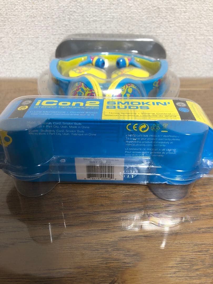 Skullcandy Icon2 Headphones Earbuds Bandana Limited Edition Japan Exclusive