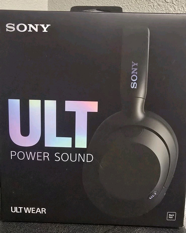 Sony ULT WEAR 900N Wireless Noise Canceling Bluetooth Headphones Black WH-ULT900