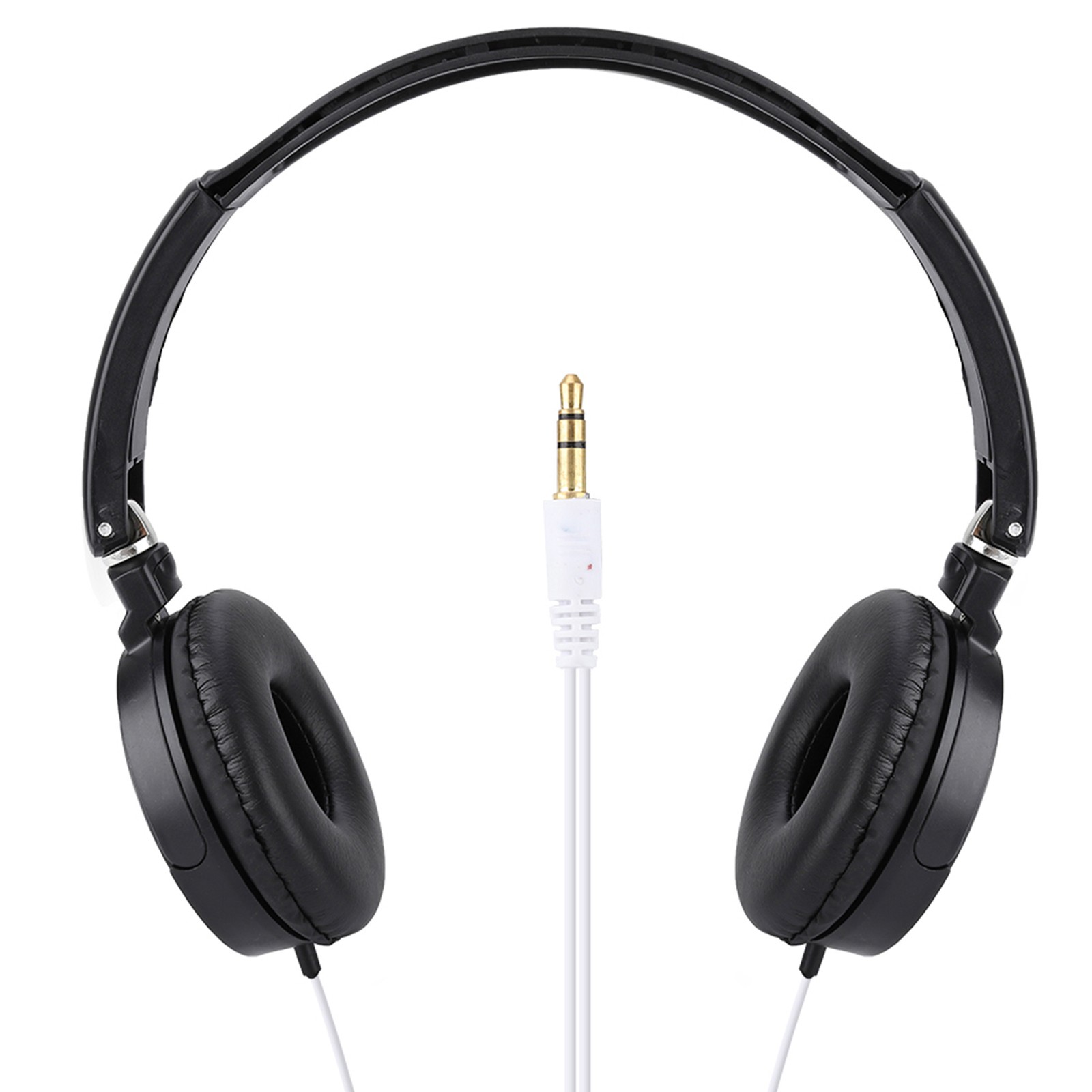 Foldable Compact Wired Headset Stereo HiFi Music Headphone