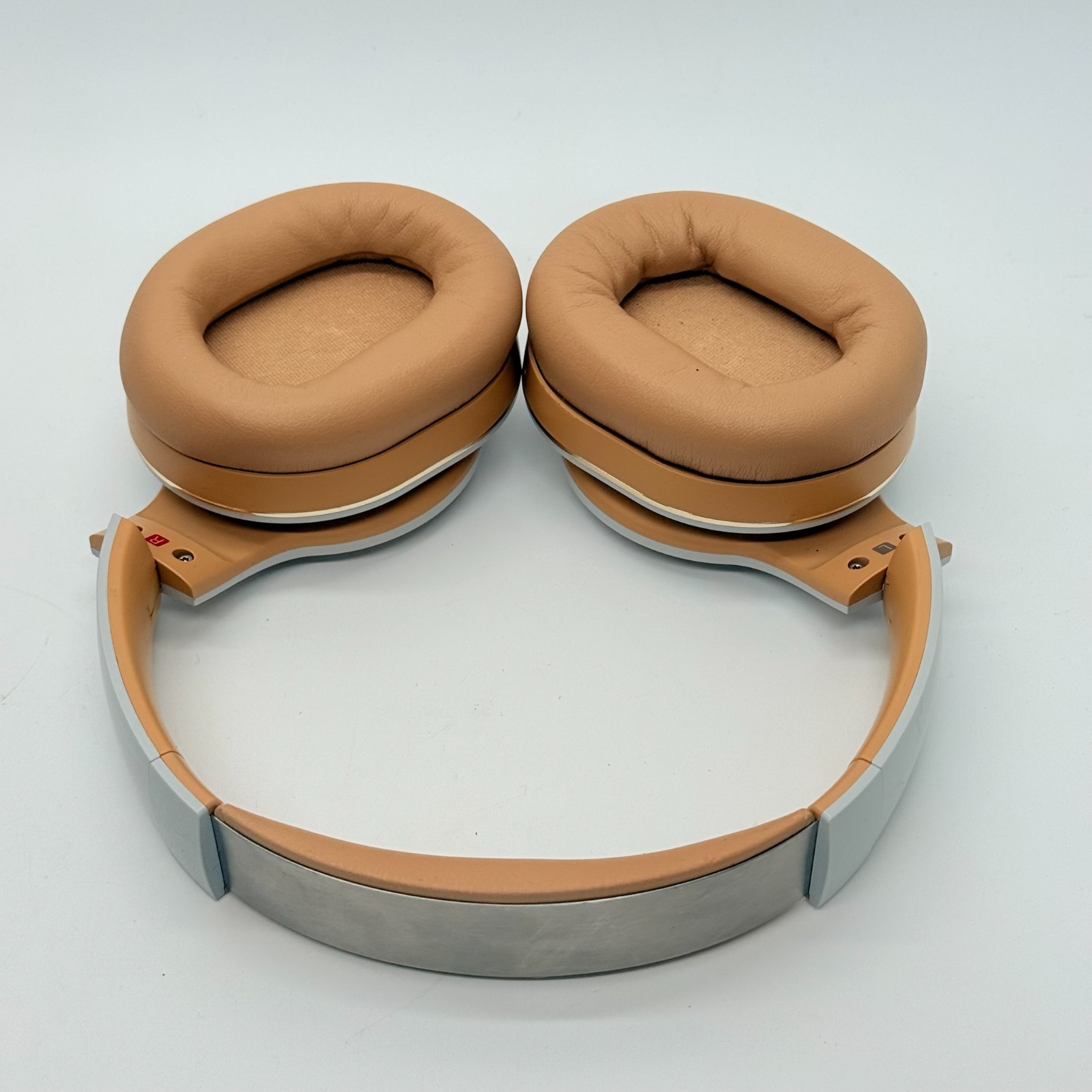 Cleer Audio ANC Noise Canceling Bluetooth Headphones, Smart Control, Beige Tan