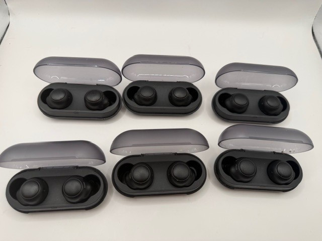 LOT of 6-Sony WF-C500/YY2952 Wireless Bluetooth Headphones – (parts or repair)