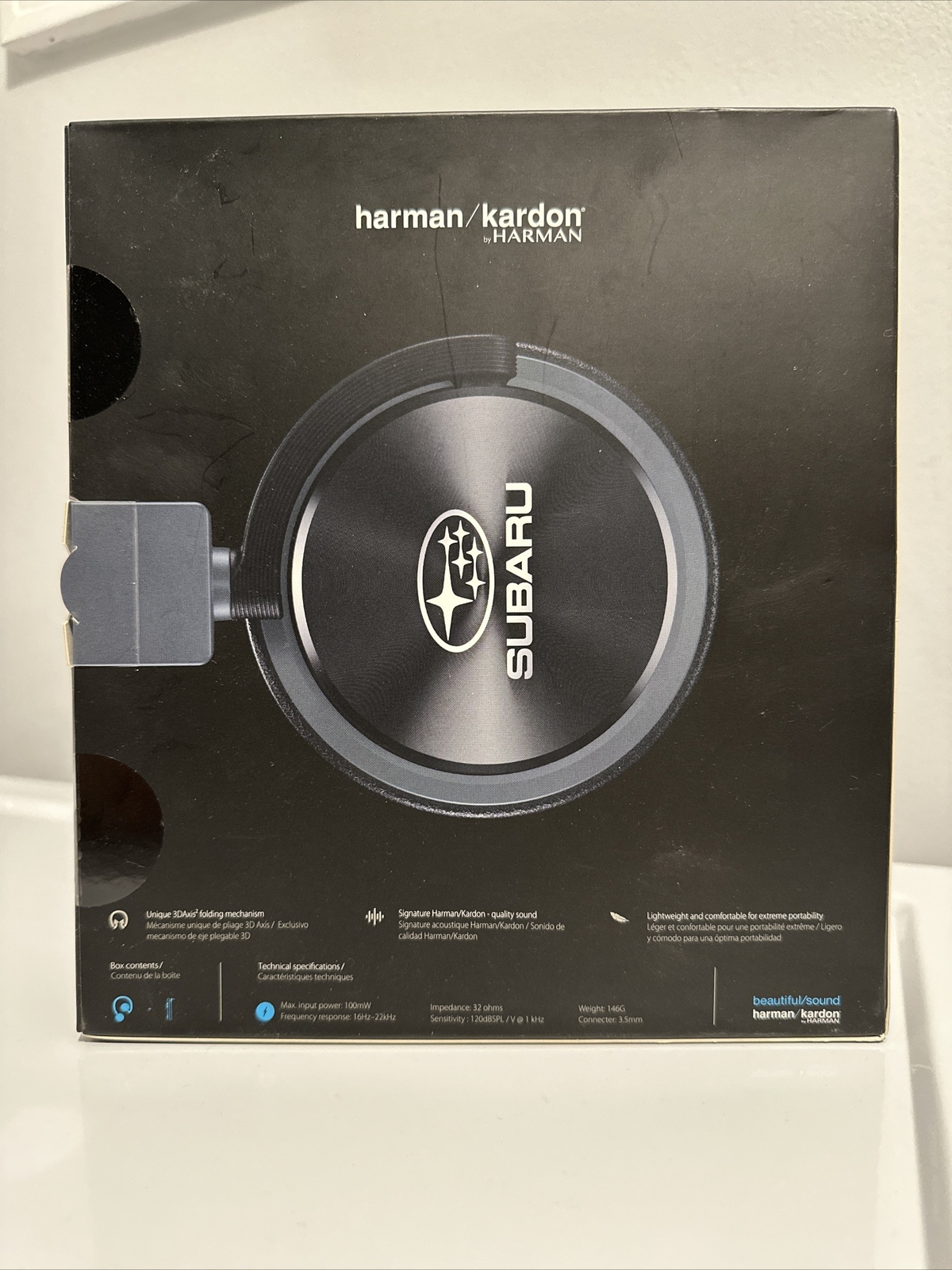 NEW Subaru Harman Kardon Mini Headset Foldable Performance
