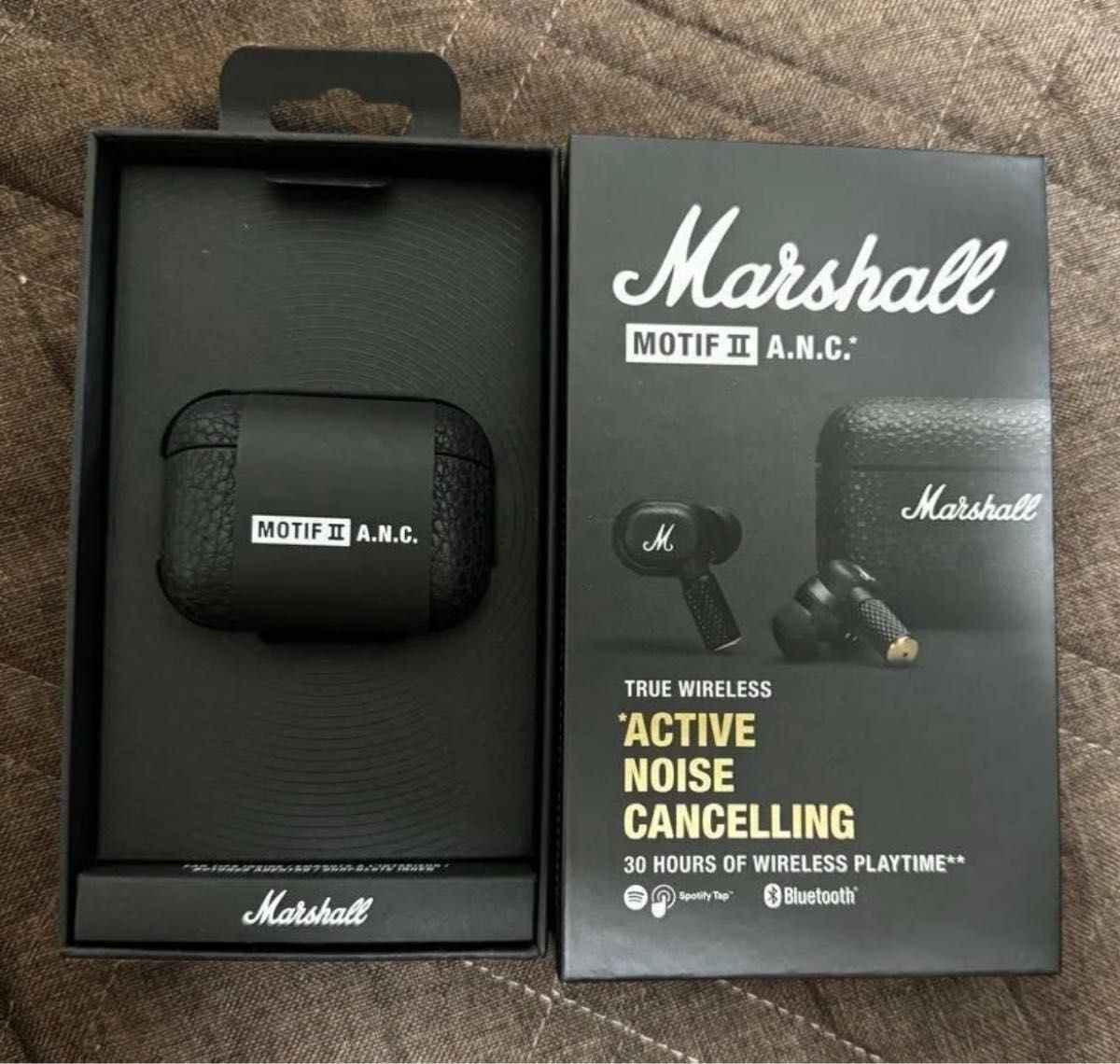 [Near Mint] Marshall Motif2 A.N.C audio Noise canceling Wireless earphones JAPAN