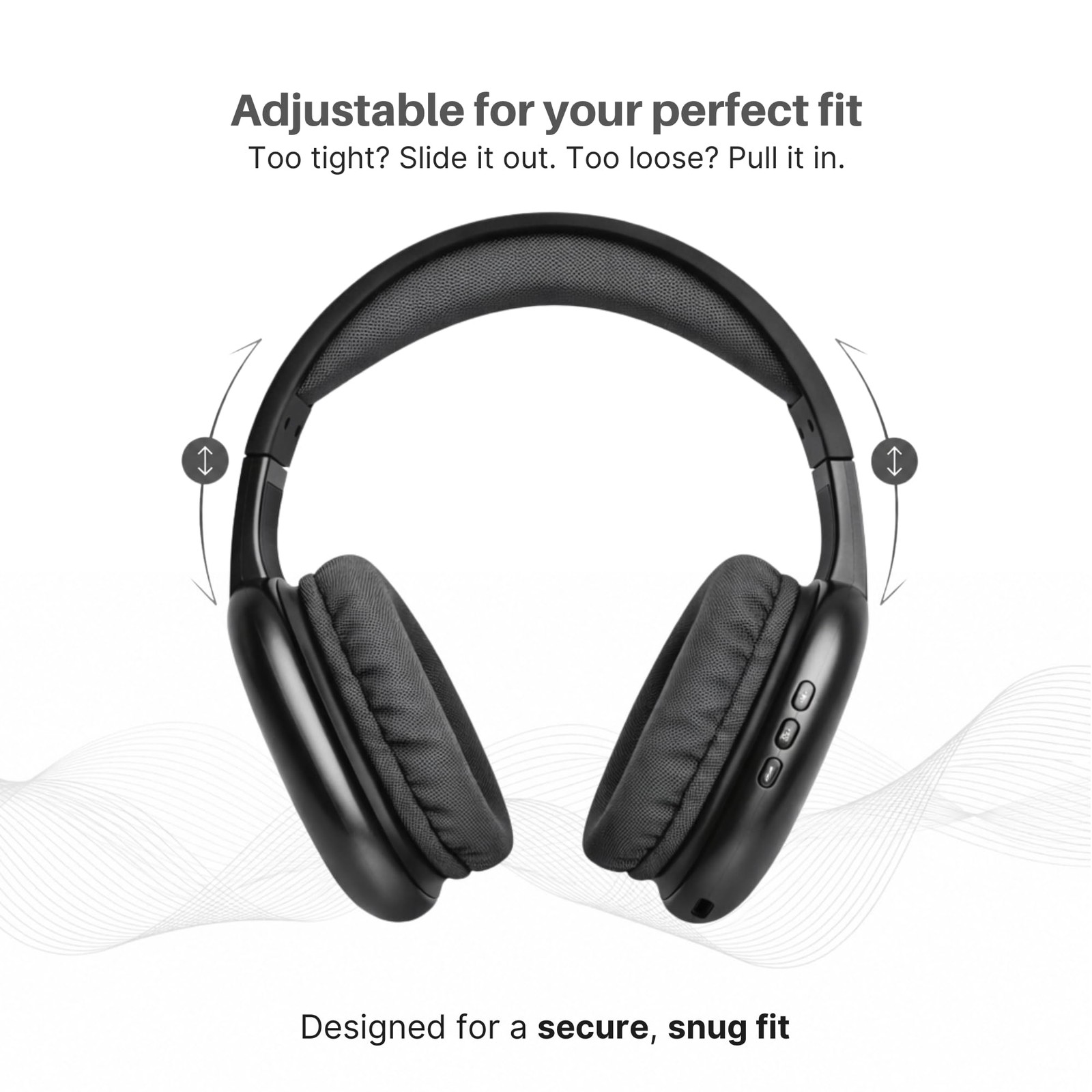 iJoy Ultra Wireless Headphones with Microphone- Rechargeable Assorted Colors