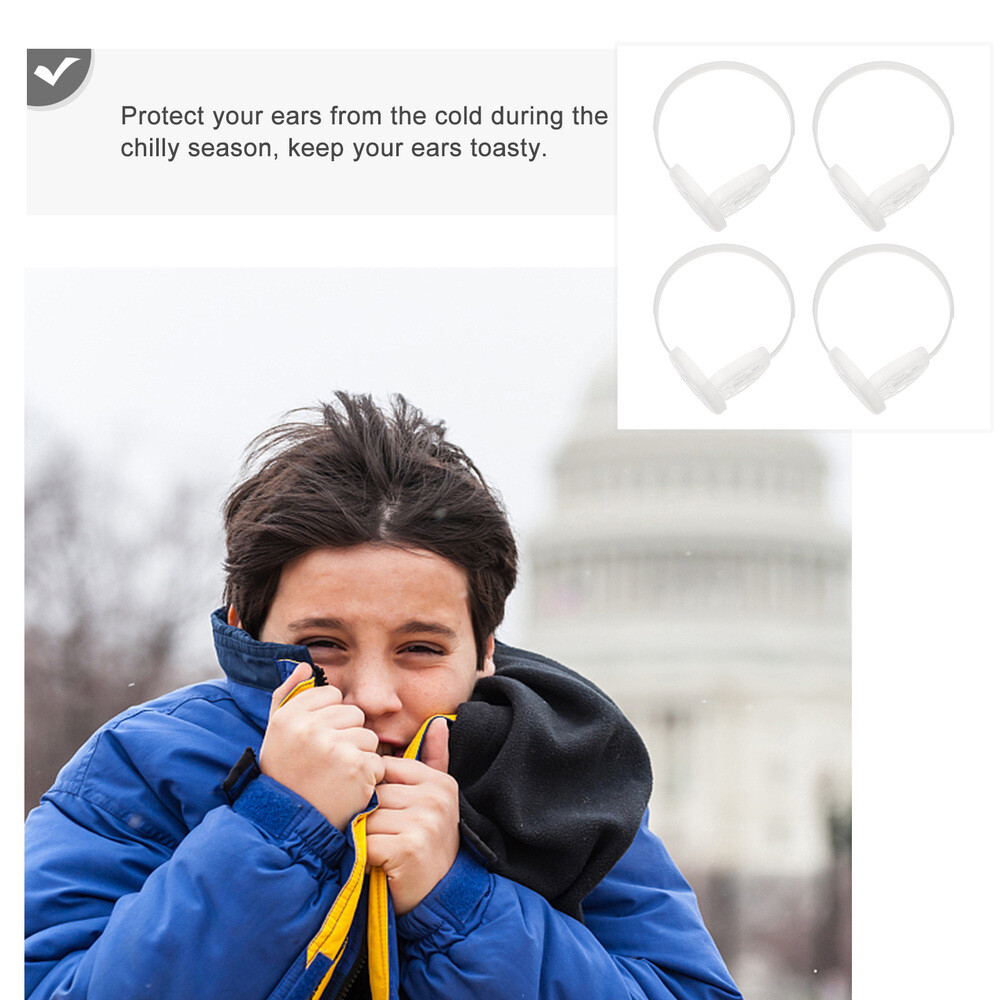 4Pcs Warm Earmuff DIY Frame Winter Ear Muff Inner Rack DIY Earmuff Supplies New