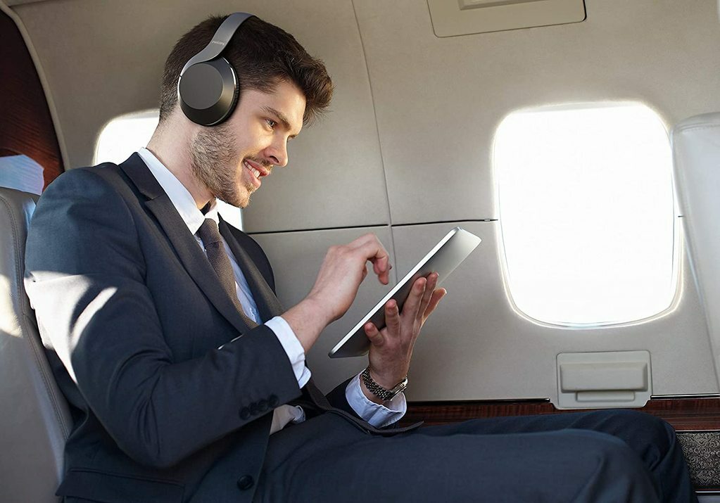 PHILIPS Over Ear Active Noise-Cancelling Headphones Hi-Res Wireless Bluetooth