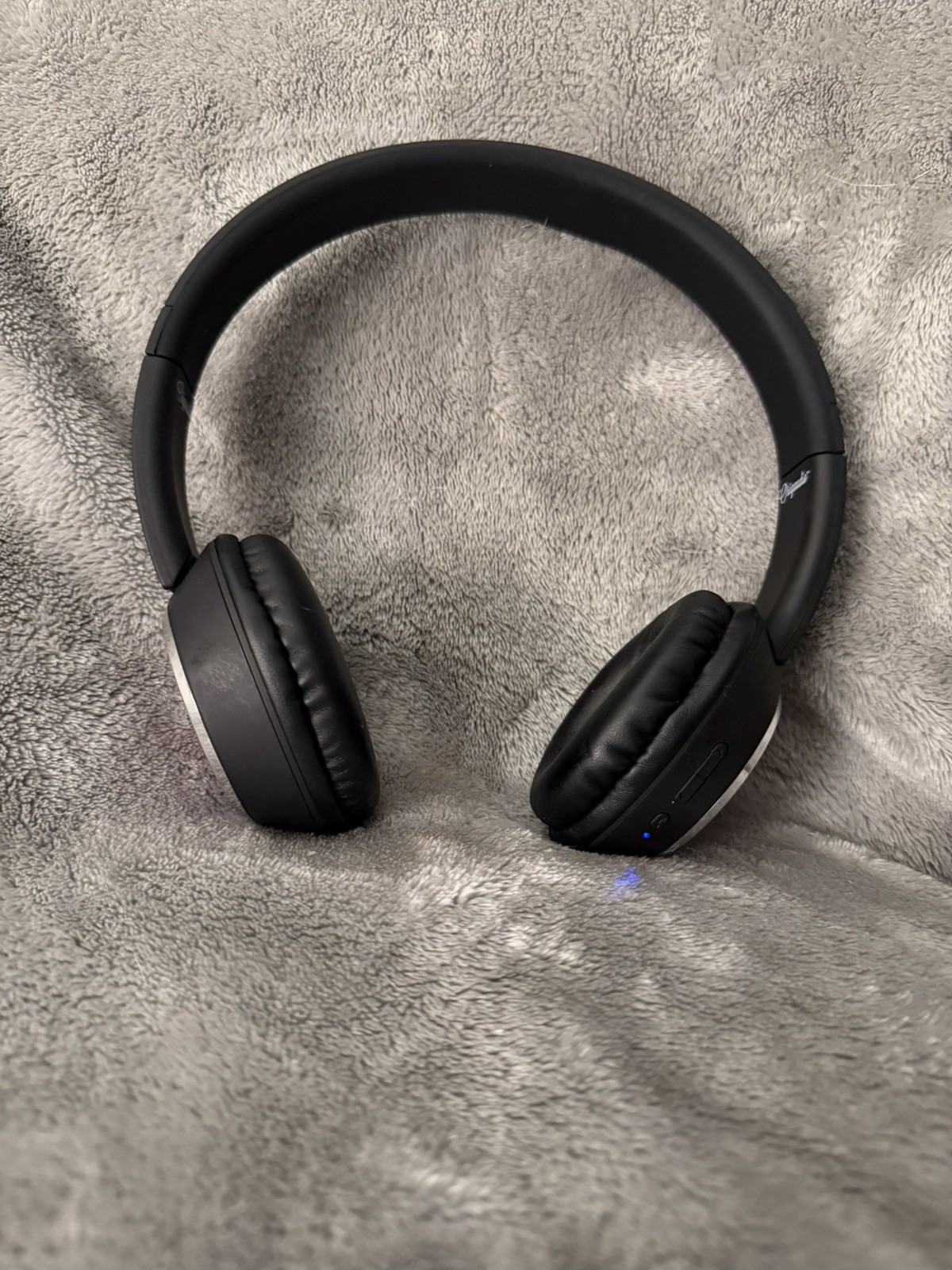 Beebop Wireless Headphones Origaudio Bluetooth Black Pink & Purple 33’ Range