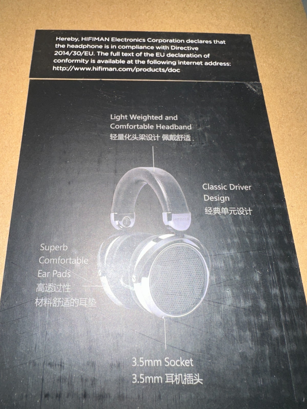 HIFIMAN HE560 Flat-diaphragm Full-size HIFI Headset Flat-panel Monitor Headphone