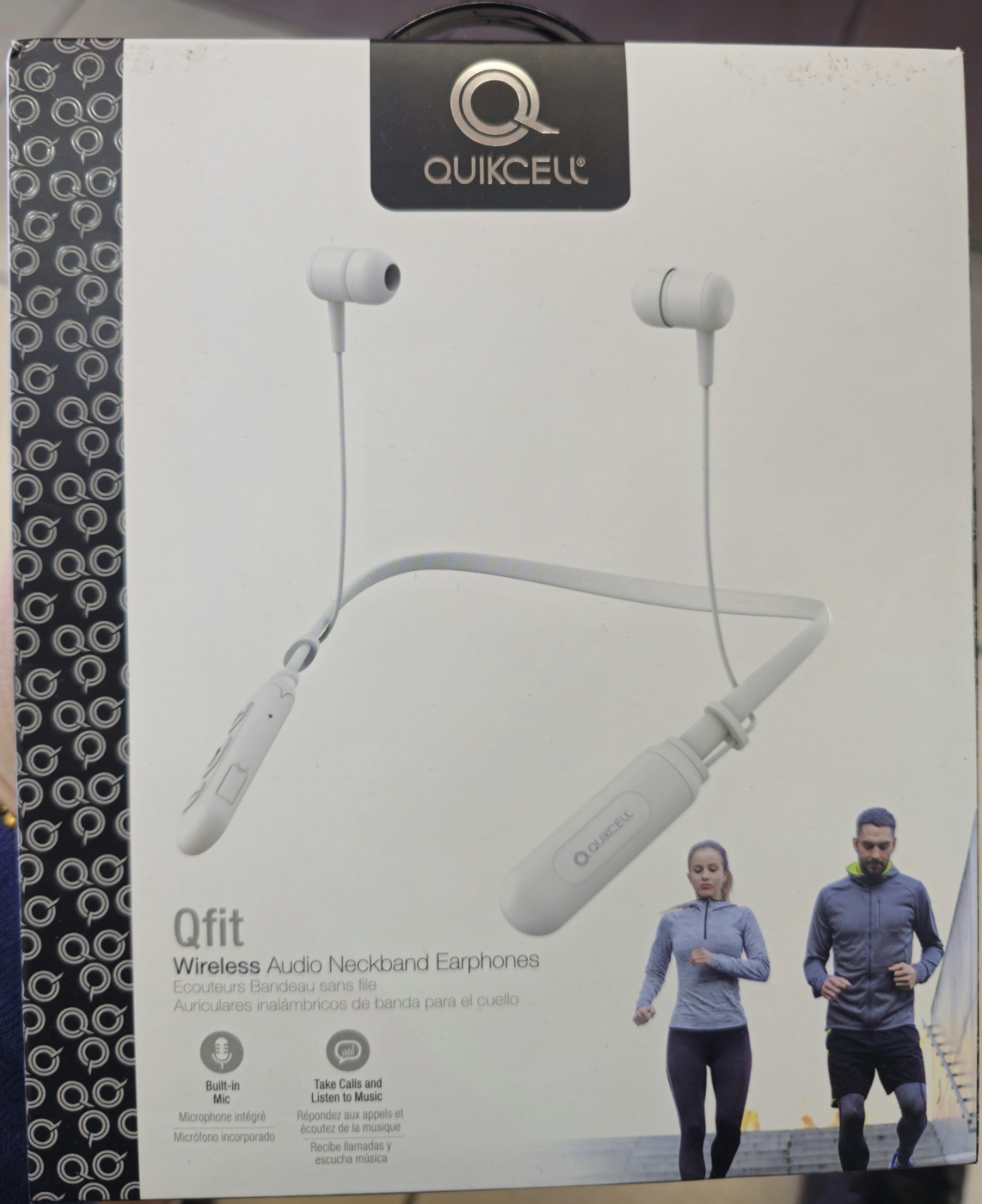 Quincalla Qfit Wireless Audio Neckband Earphones