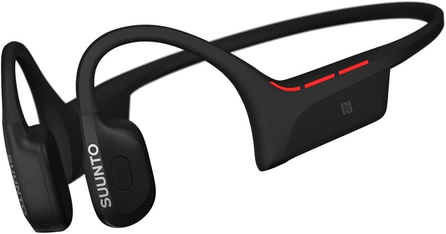 SUUNTO WING2 Wireless Bone Conduction Earphones IP66 Bluetooth BLACK SS051259000