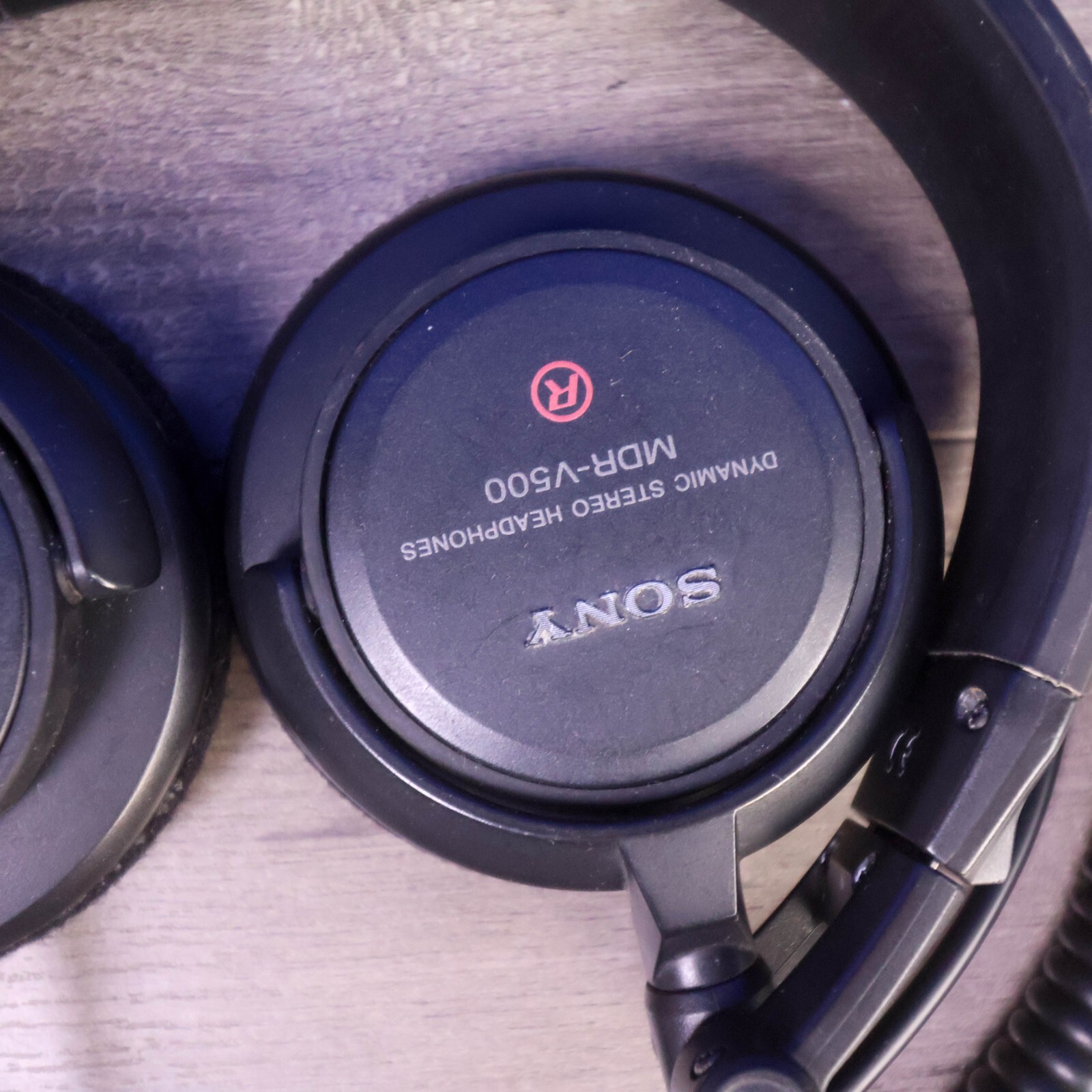 Genuine Original Sony MDR-V500 DJ Stereo Monitor Headphones Made in Thailand