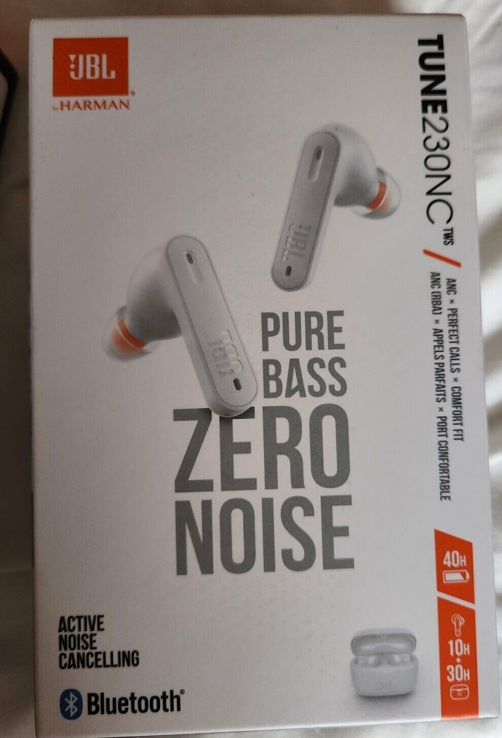 JBL Tune 230 Noise Canceling True Wireless Bluetooth Earbuds Black, Blue, White