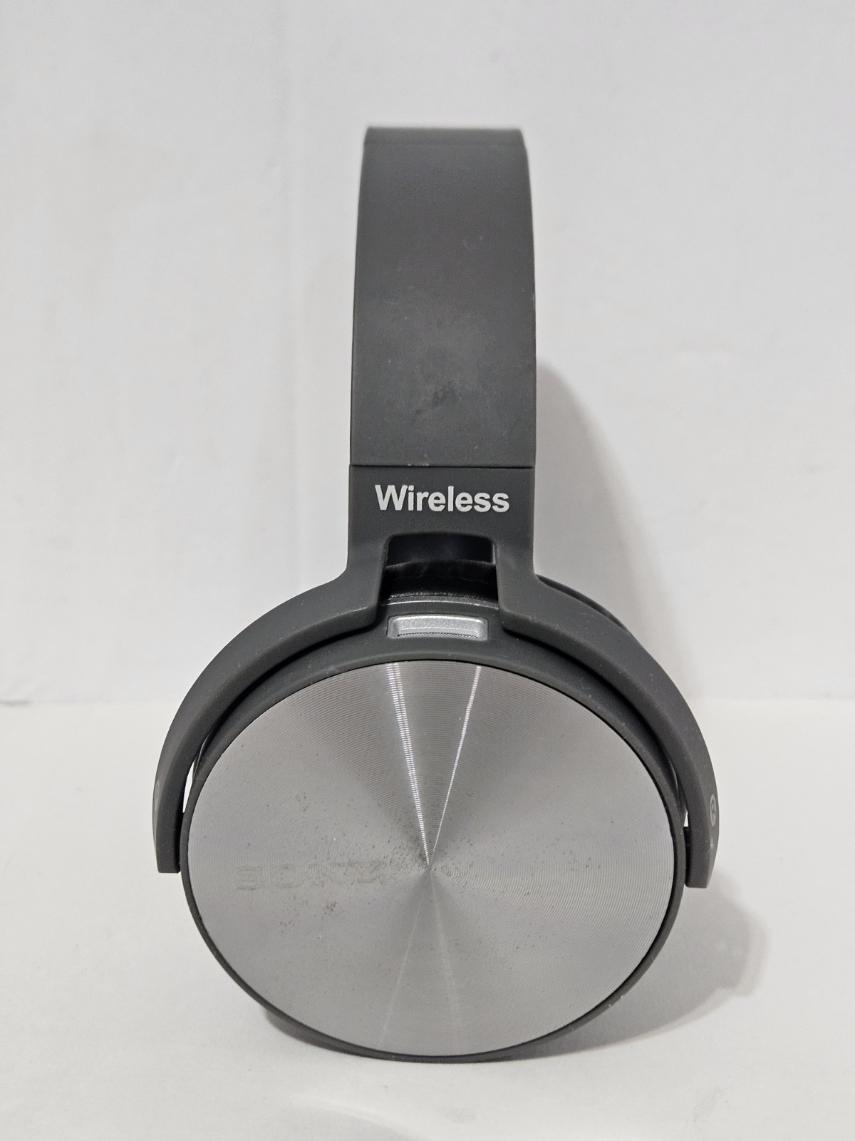 Sony Extra Bass Wireless Bluetooth Headphones Gray Silver MDR Tested Working