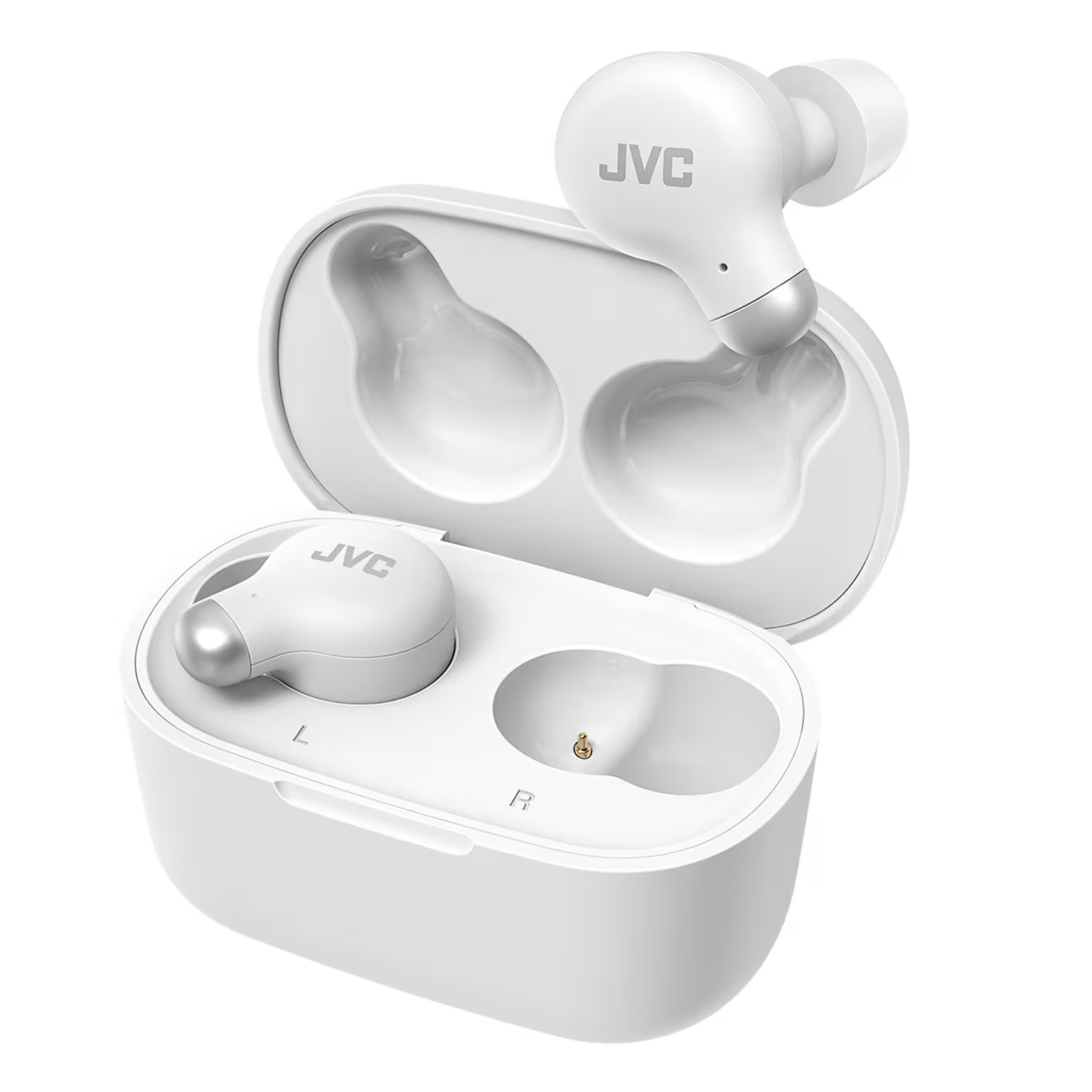 JVC Marshmallow True Wireless (HA-A11T) Bluetooth Headphones – White