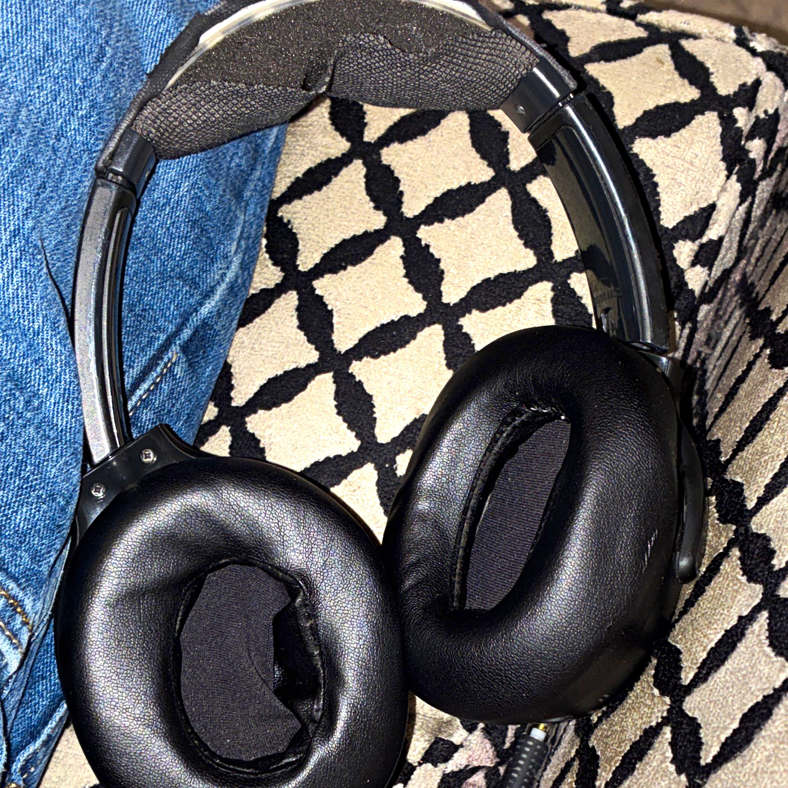 Skullcandy Crusher ANC 2 Bluetooth Over-Ear Headband Headphones, Black Used