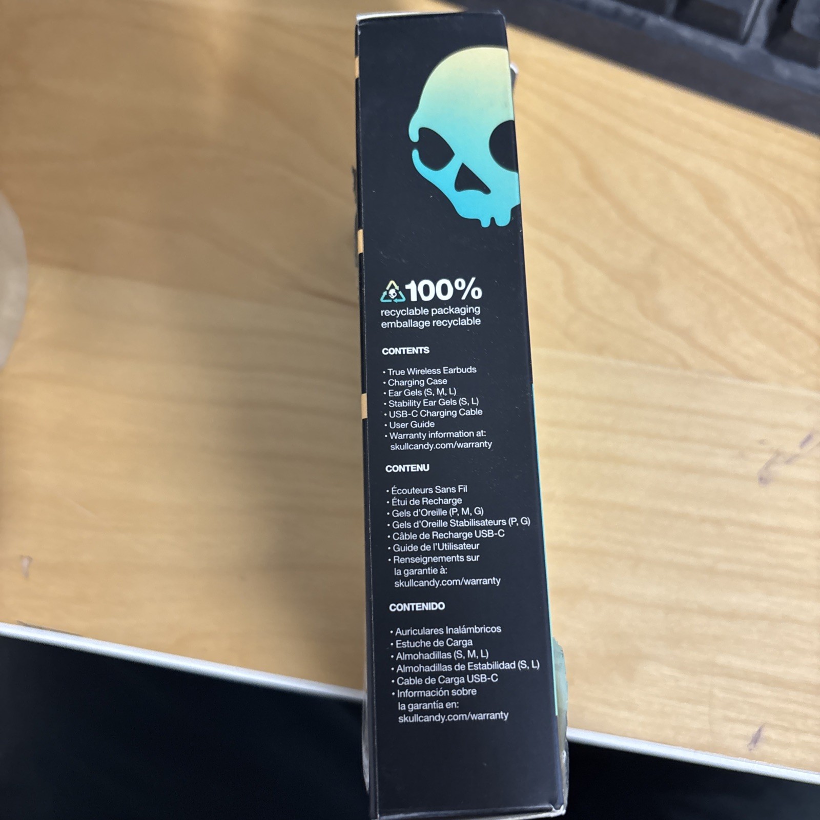 SKULLCANDY INDY EVO TRUE WIRELESS EARBUDS BLUETOOTH SEALED!