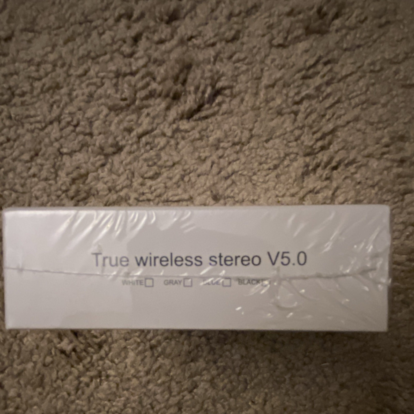 inPods 12 True Wireless Stereo Bluetooth 5.0 Earbuds – White, Gray, Blue, Black